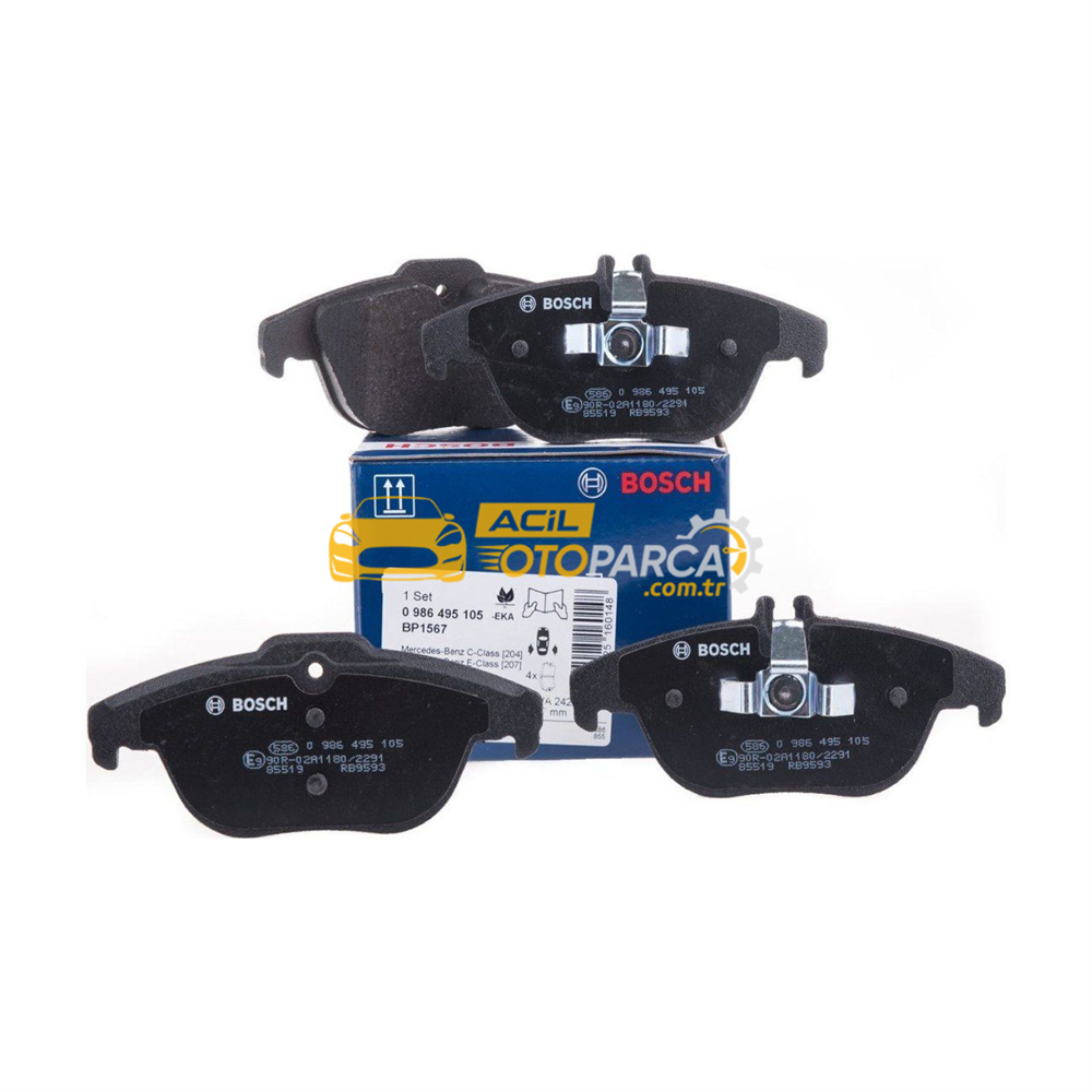 BOSCH Audi A6 2011-2018 Model Ön Fren Balatası Bosch Marka