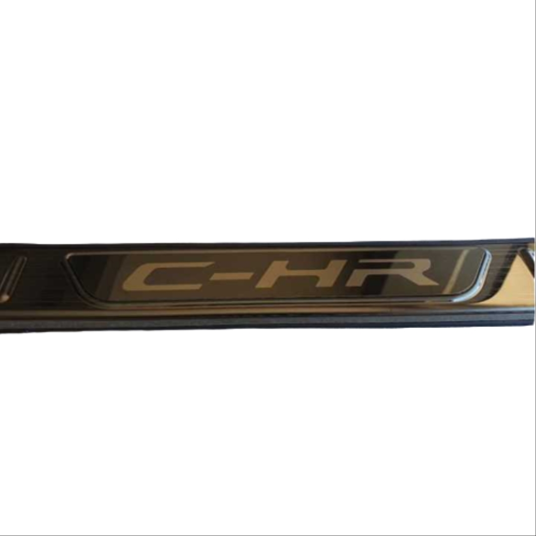 C-HR 2016-2019 IÇIN UYUMLU ARKA TAMPON ÜST KORUMA - TITANYUM SIYAH 
