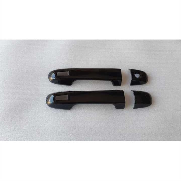 C-HR 2016-2019 IÇIN UYUMLU KAPI KOLU KAPLAMA PIANO BLACK (SMART KEY) 