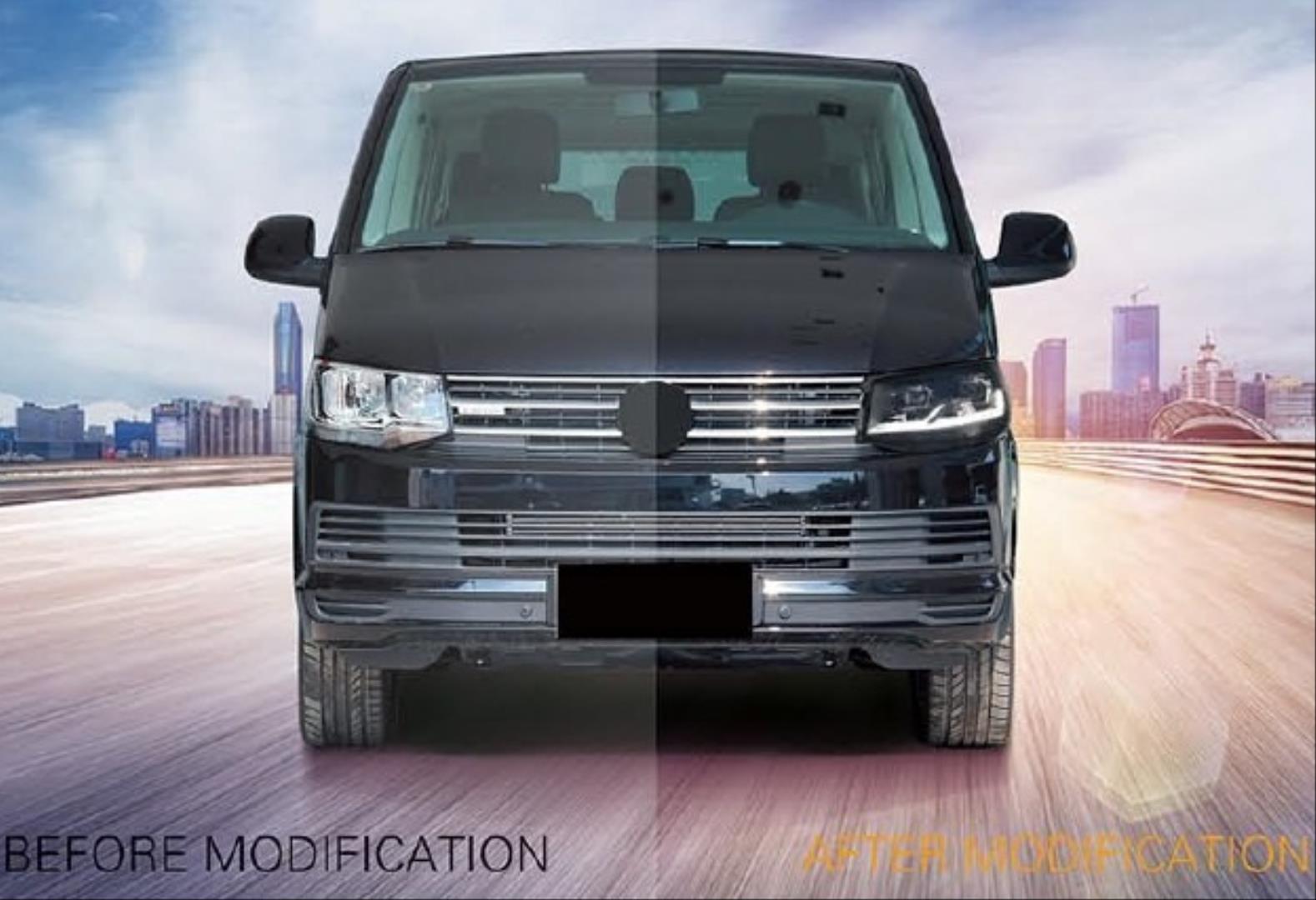 CARAVELLE 16-18 İÇİN 2019+ GÖRÜNÜM  FULL LED FAR (Halojen farlı model için) 