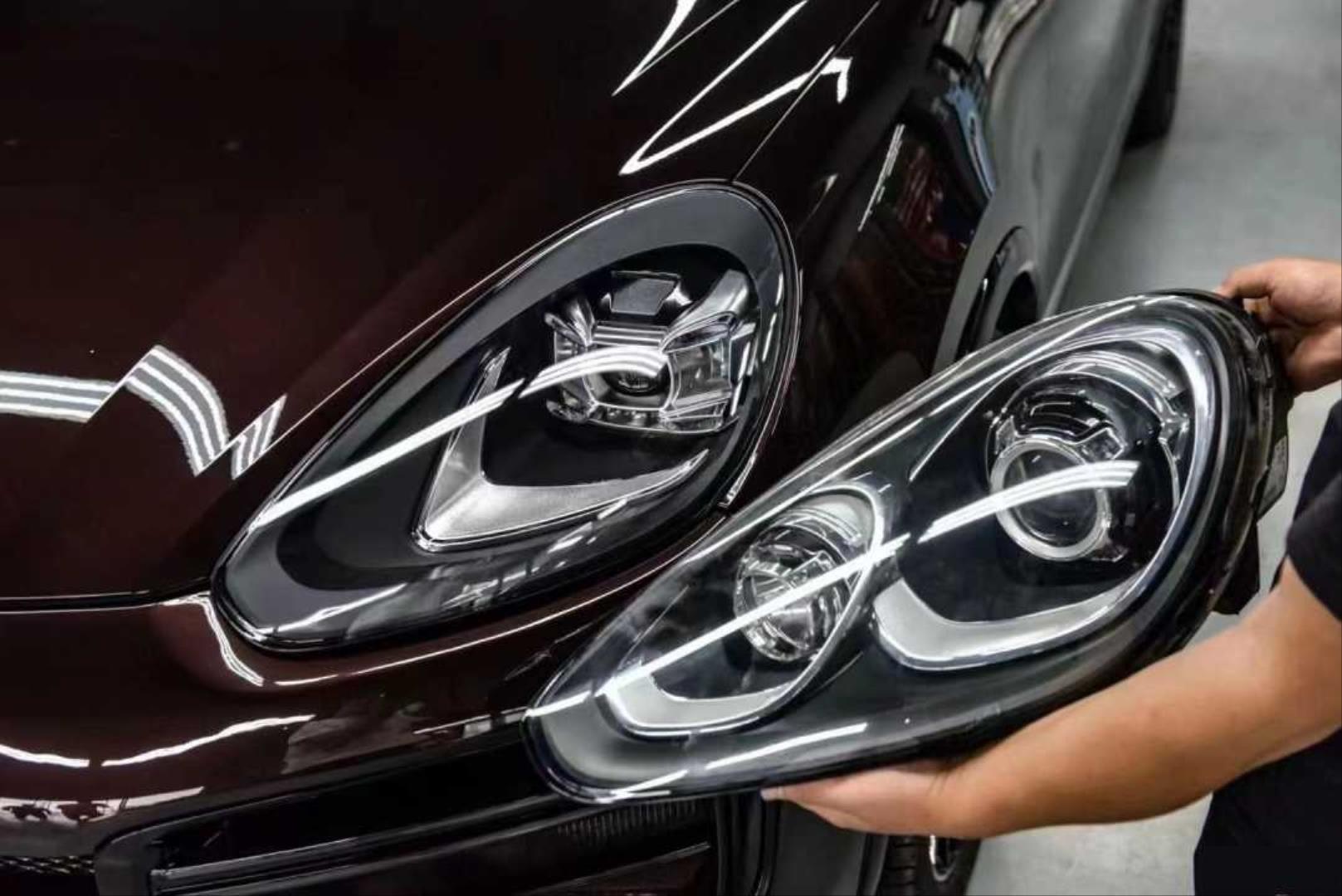 CAYENNE 2014-2017 IÇIN UYUMLU FACELIFT LED FAR (2018+ GÖRÜNÜM) 