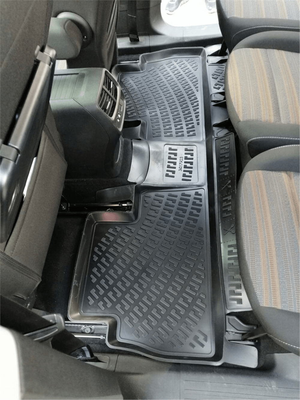 Citröen Berlingo 2019 Sonrası Havuzlu Paspas | Katlanabilir Ön Yolcu Koltuğu