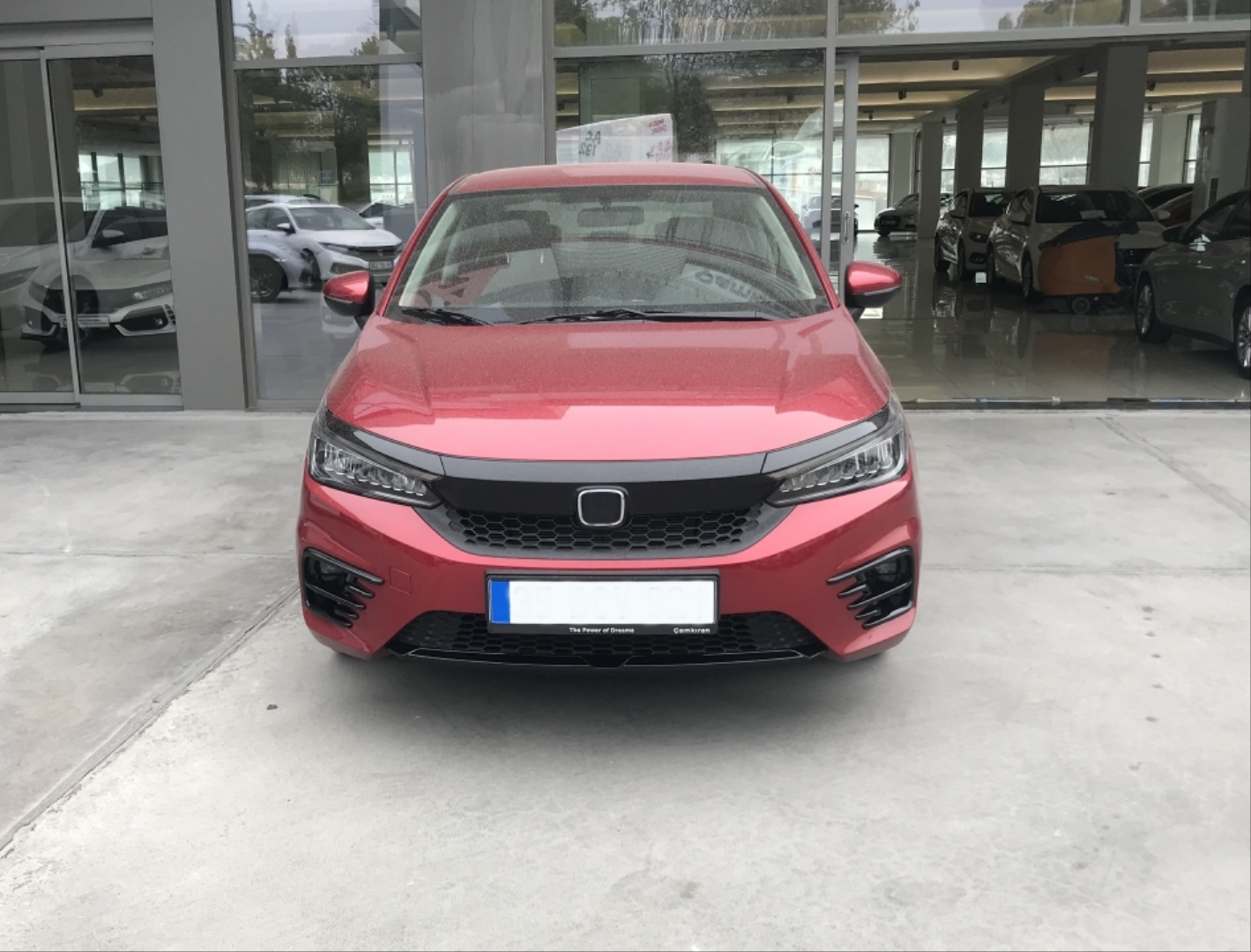 CITY 2020+ IÇIN UYUMLU  RS SIS KAPLAMA - PIANO BLACK  