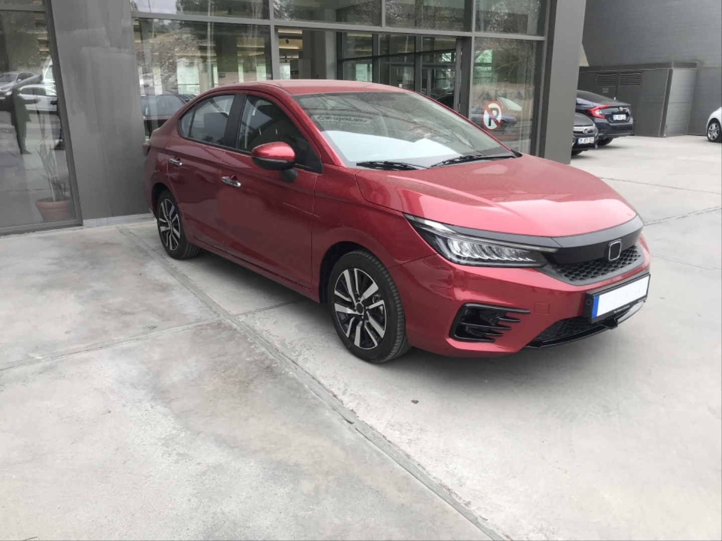 CITY 2020+ IÇIN UYUMLU  RS SIS KAPLAMA - PIANO BLACK  