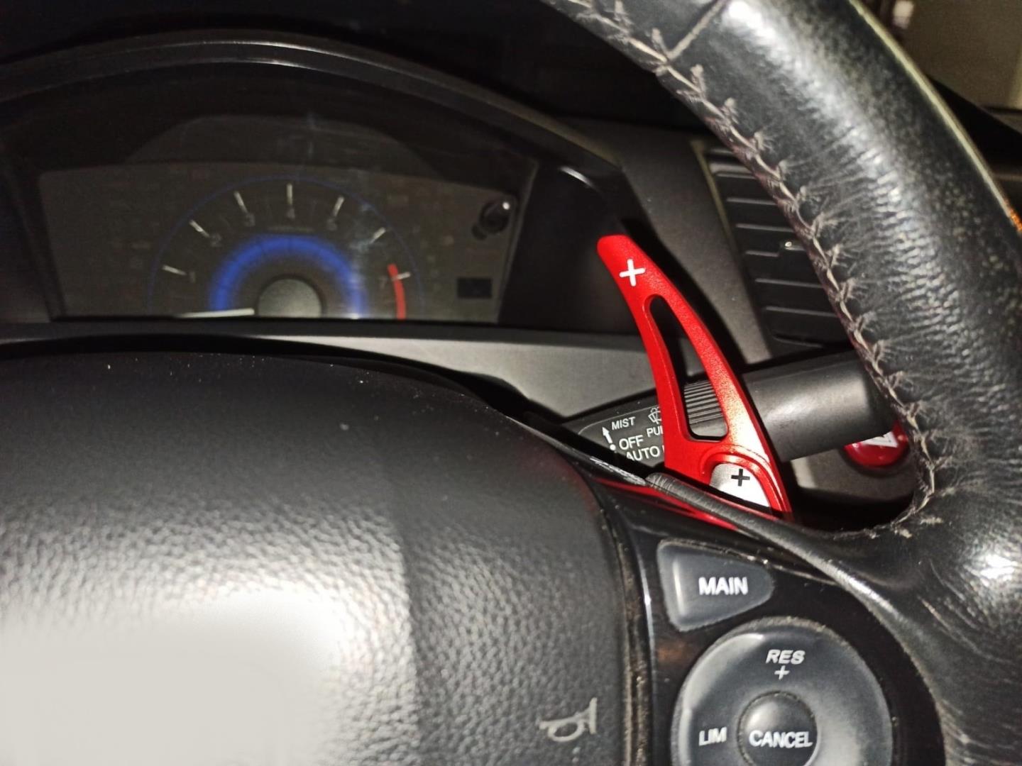 CIVIC FB7 2012-2015 IÇIN UYUMLU  PADDLE SHIFT (F1 VITES KULAKCIK)  KIRMIZI