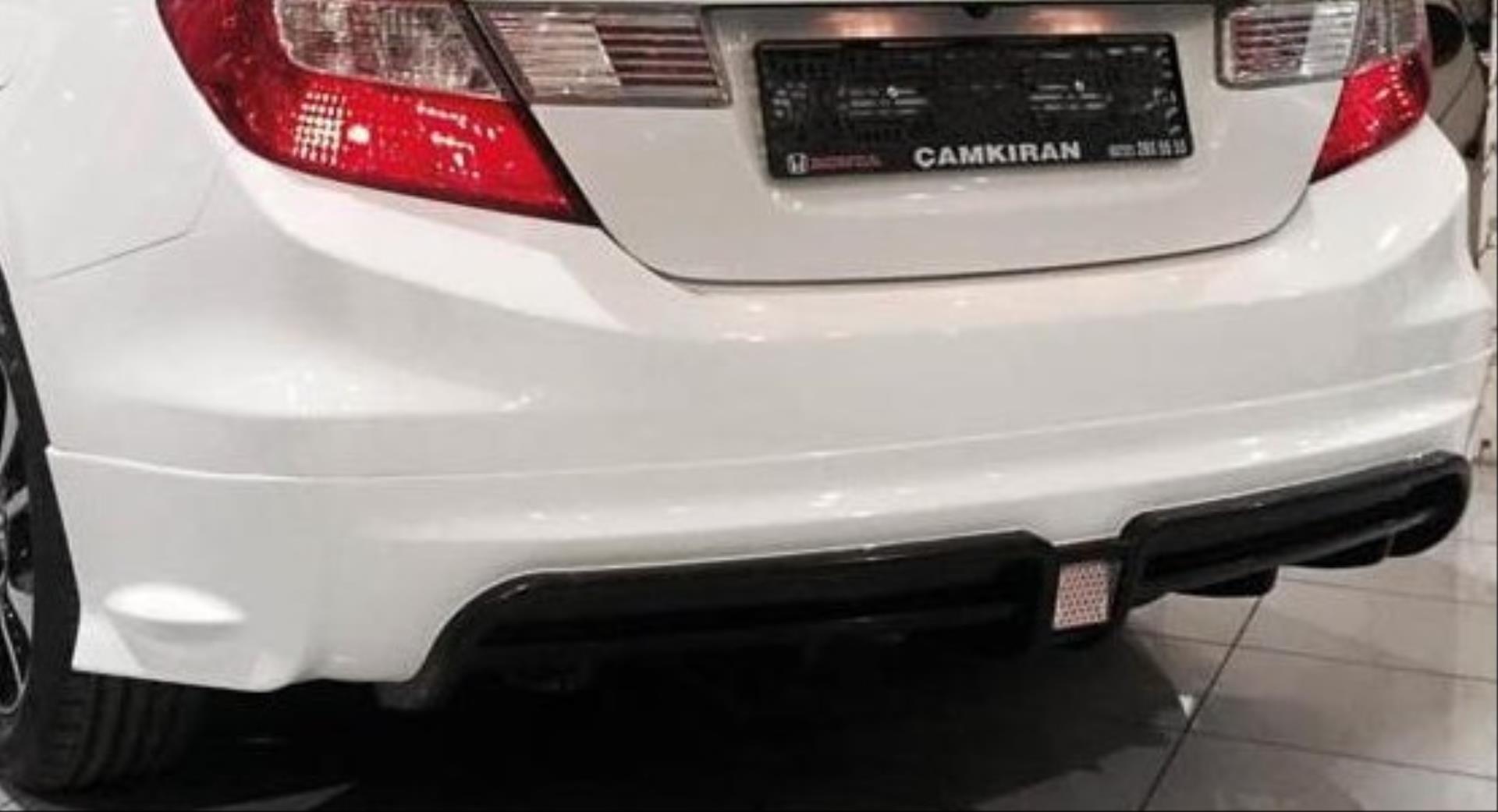 CIVIC FB7 2012-2015 IÇIN UYUMLU RR ARKA TAMPON TEK CIKISLI