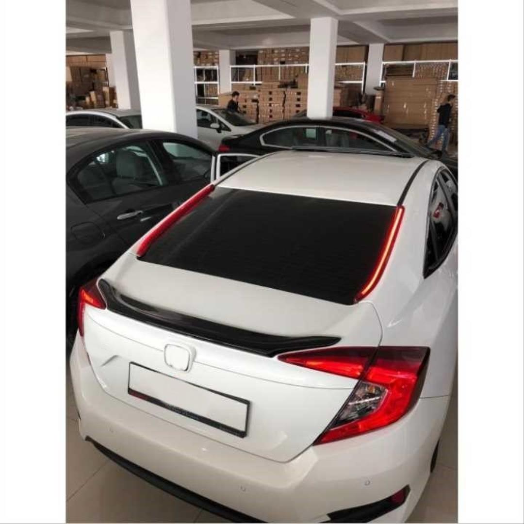 CIVIC FC5 2016-2020 IÇIN UYUMLU ARKA CAM YAN LED KIRMIZI 