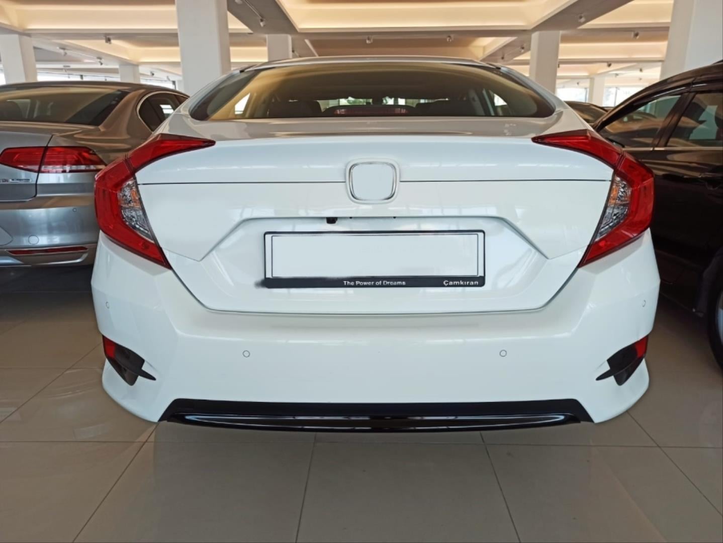 CIVIC FC5 2016-2020 IÇIN UYUMLU ARKA TAMPON ALT CITA PIANO BLACK