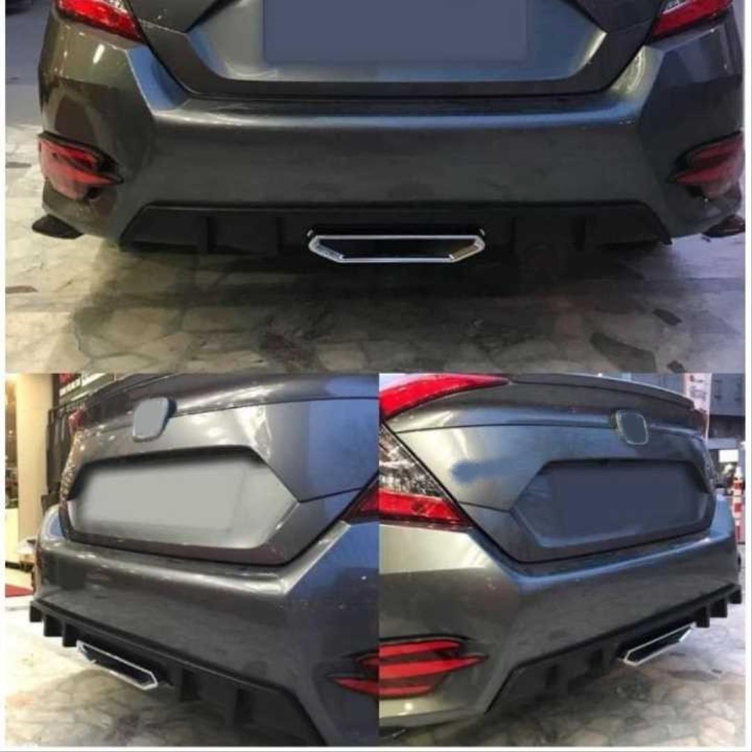 CIVIC FC5 2016-2020 IÇIN UYUMLU DIFUZOR SI MODEL 
