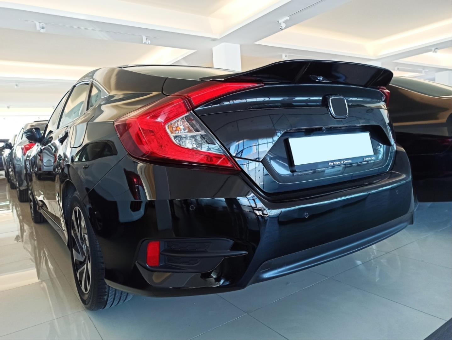 CIVIC FC5 2016-2020 IÇIN UYUMLU DTO MODEL SPOILER (PARLAK SİYAH) 