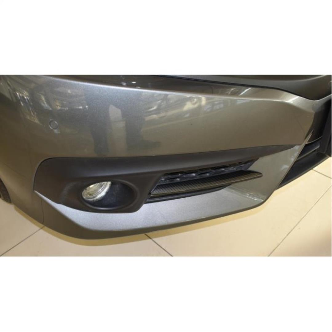 CIVIC FC5 2016-2020 IÇIN UYUMLU ÖN SIS ORTA CITA PIANO BLACK 