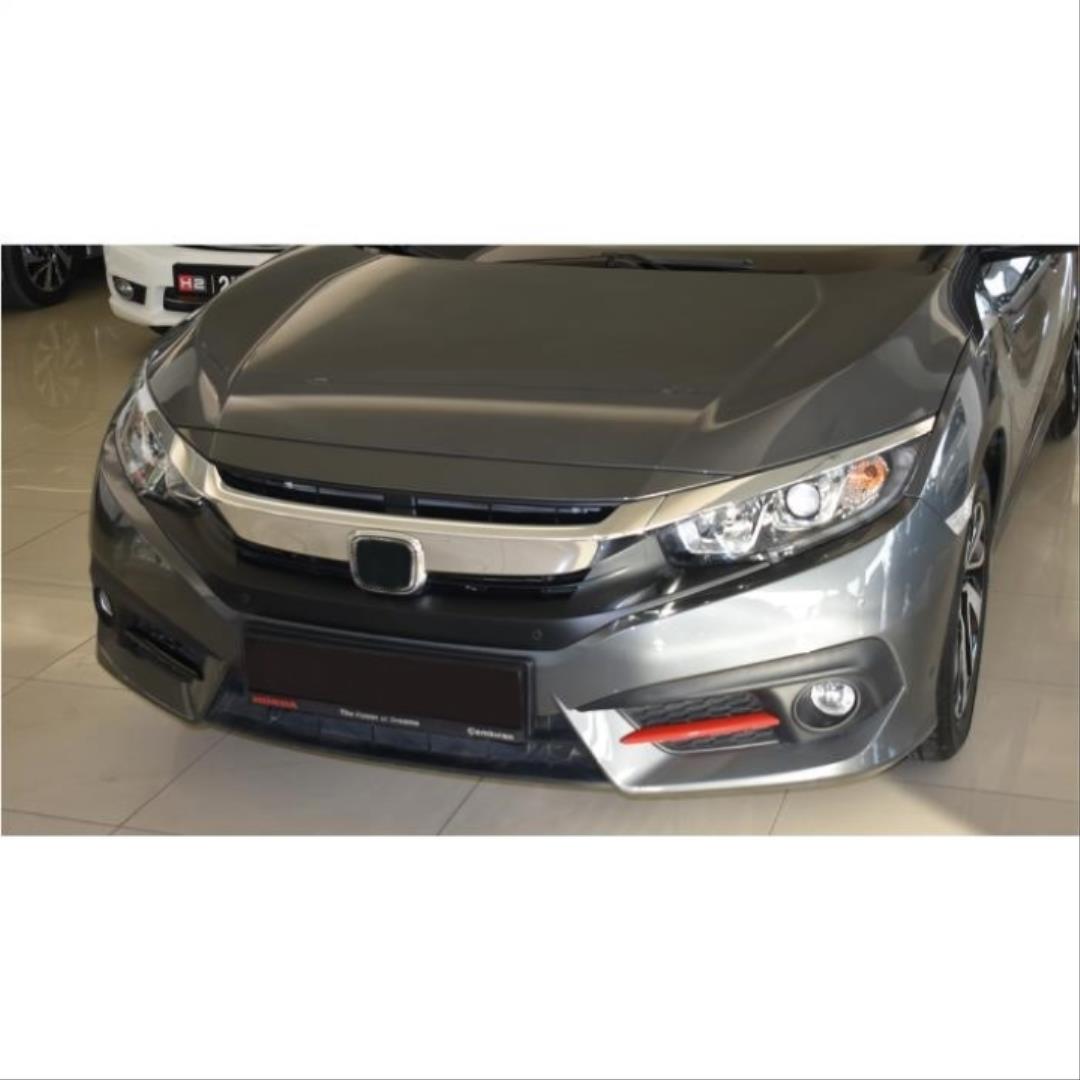 CIVIC FC5 2016-2020 IÇIN UYUMLU ÖN SIS ORTA CITA PIANO BLACK 