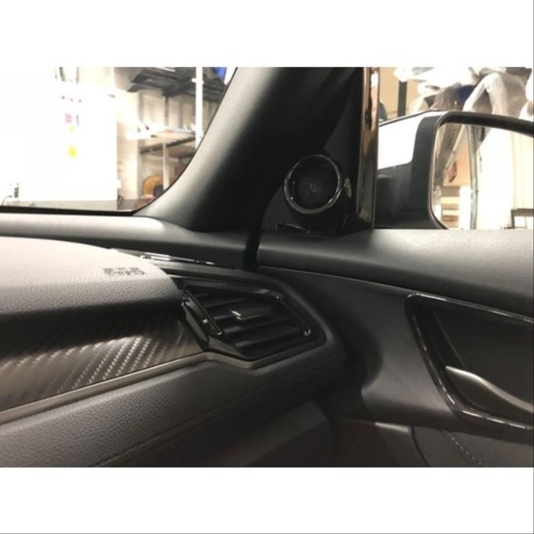 CIVIC FC5 IÇIN UYUMLU TWEETER KAPLAMA - PIANO BLACK 