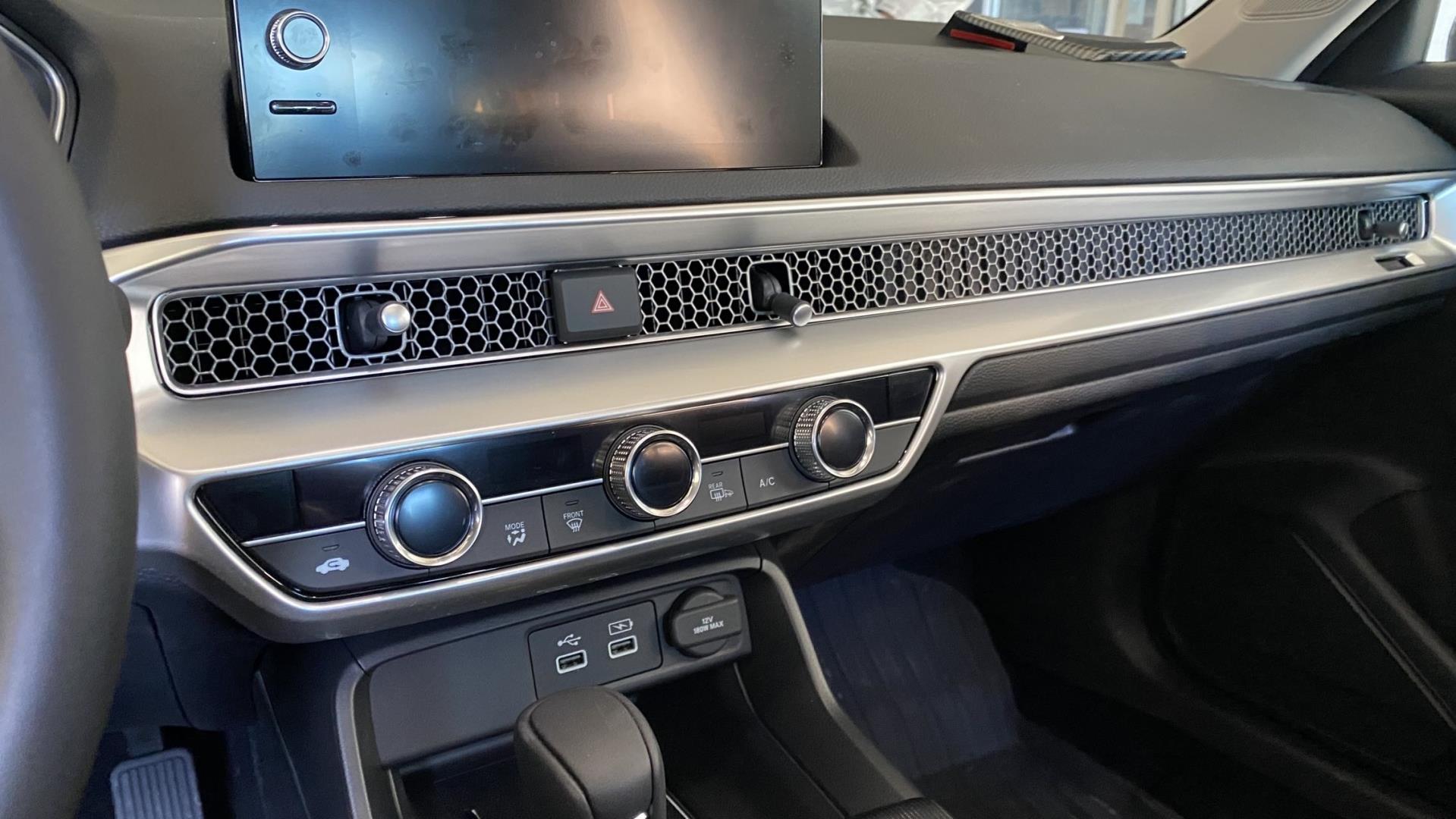 CIVIC FE1 2022 IÇIN UYUMLU  GOGUSLUK KAPLAMA 2 PARÇA - SILVER 