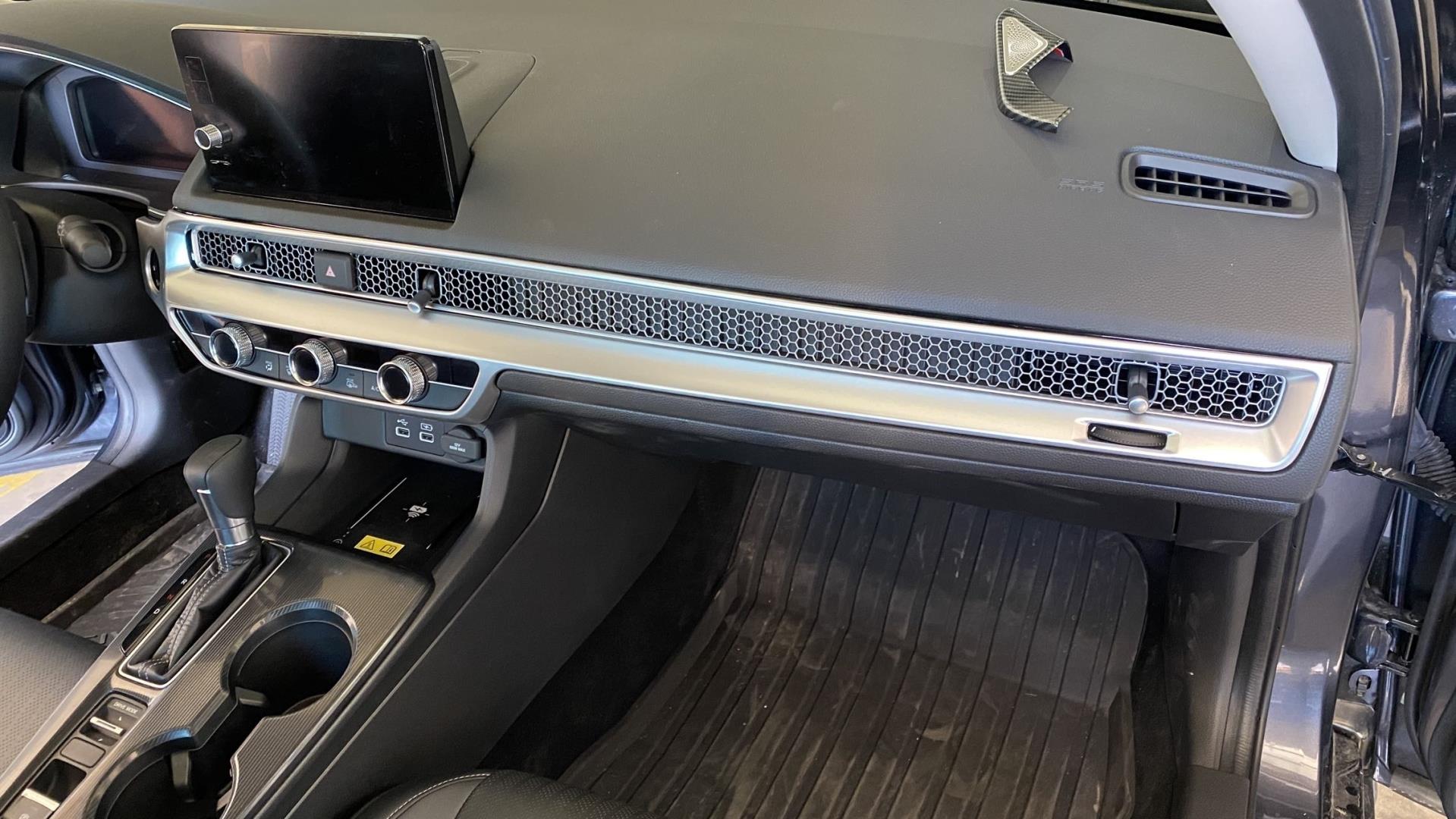 CIVIC FE1 2022 IÇIN UYUMLU  GOGUSLUK KAPLAMA 2 PARÇA - SILVER 