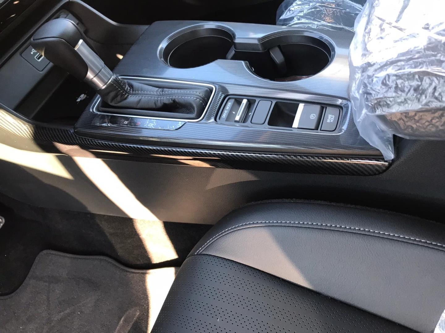 CIVIC FE1 2022 IÇIN UYUMLU  VITES KENAR KAPLAMA 2 PARÇA - KARBON 