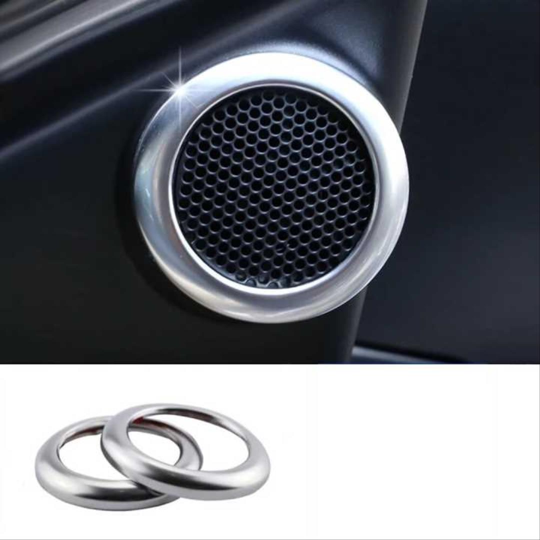 COROLLA 2014-2018 IÇIN UYUMLU TWEETER HALKA KAPLAMA SILVER 