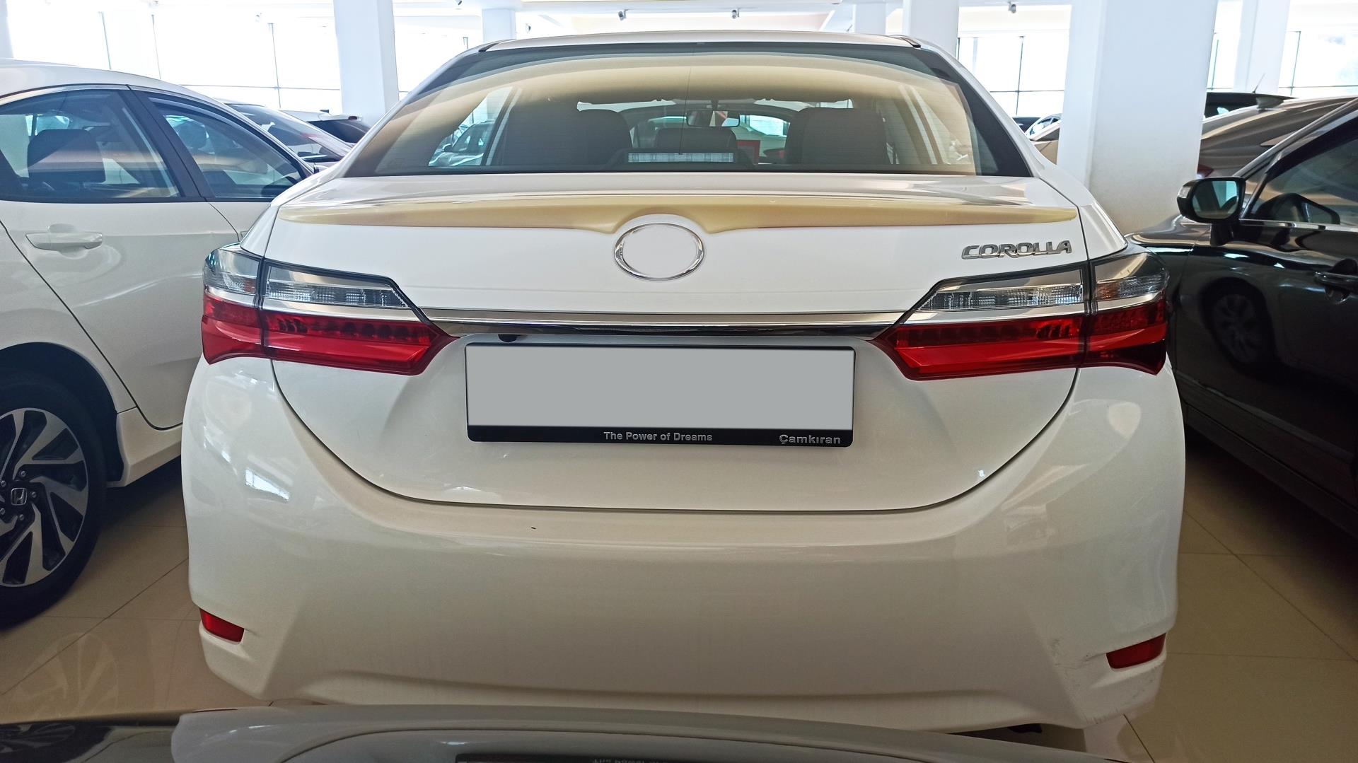 COROLLA 2014-2018 IÇIN UYUMLU WING SPOILER (BOYASIZ)