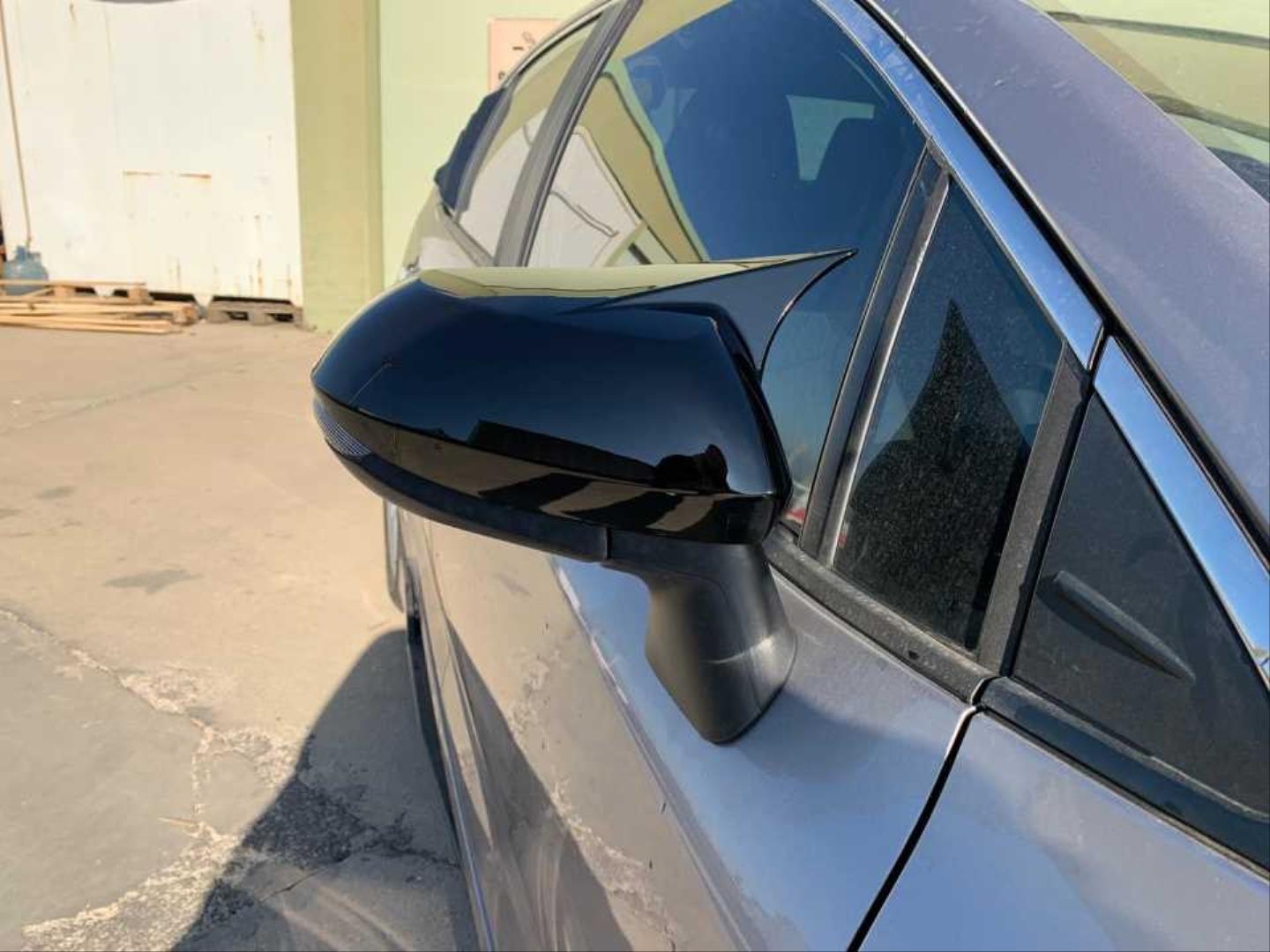 COROLLA 2019+ IÇIN UYUMLU BATMAN AYNA KAPAGI - PIANO BLACK