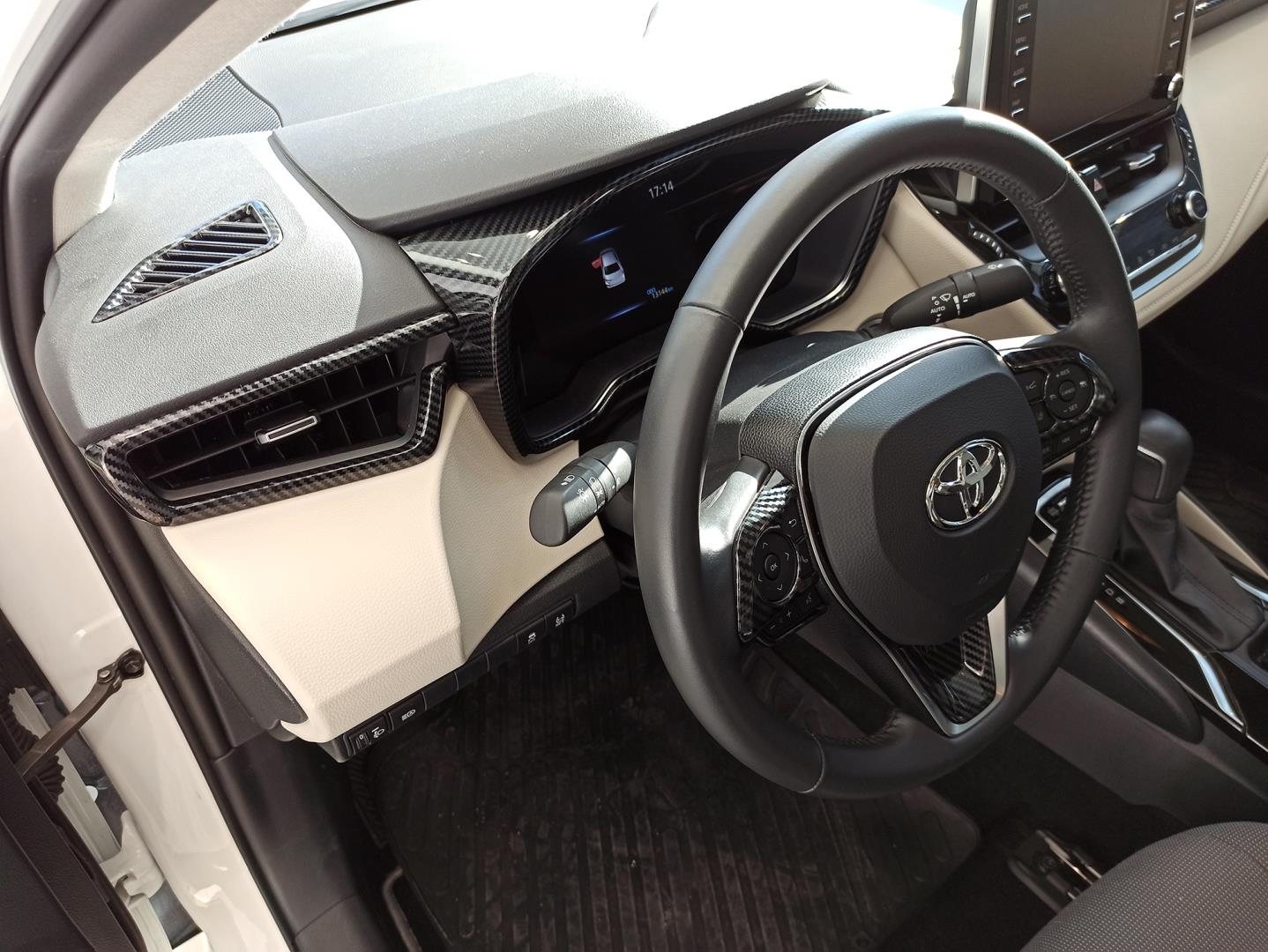 COROLLA 2019+ IÇIN UYUMLU KARBON GOSTERGE KAPLAMA