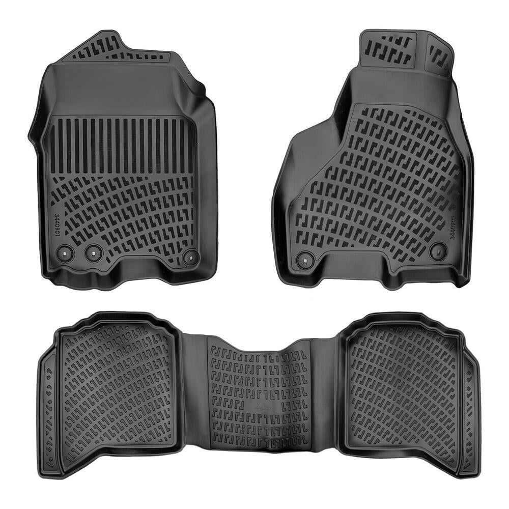 Dodge Ram 2500-3500 Crew Cab/Halı Zemin/ Otomatik Vites 2009-2019 Havuzlu Paspas