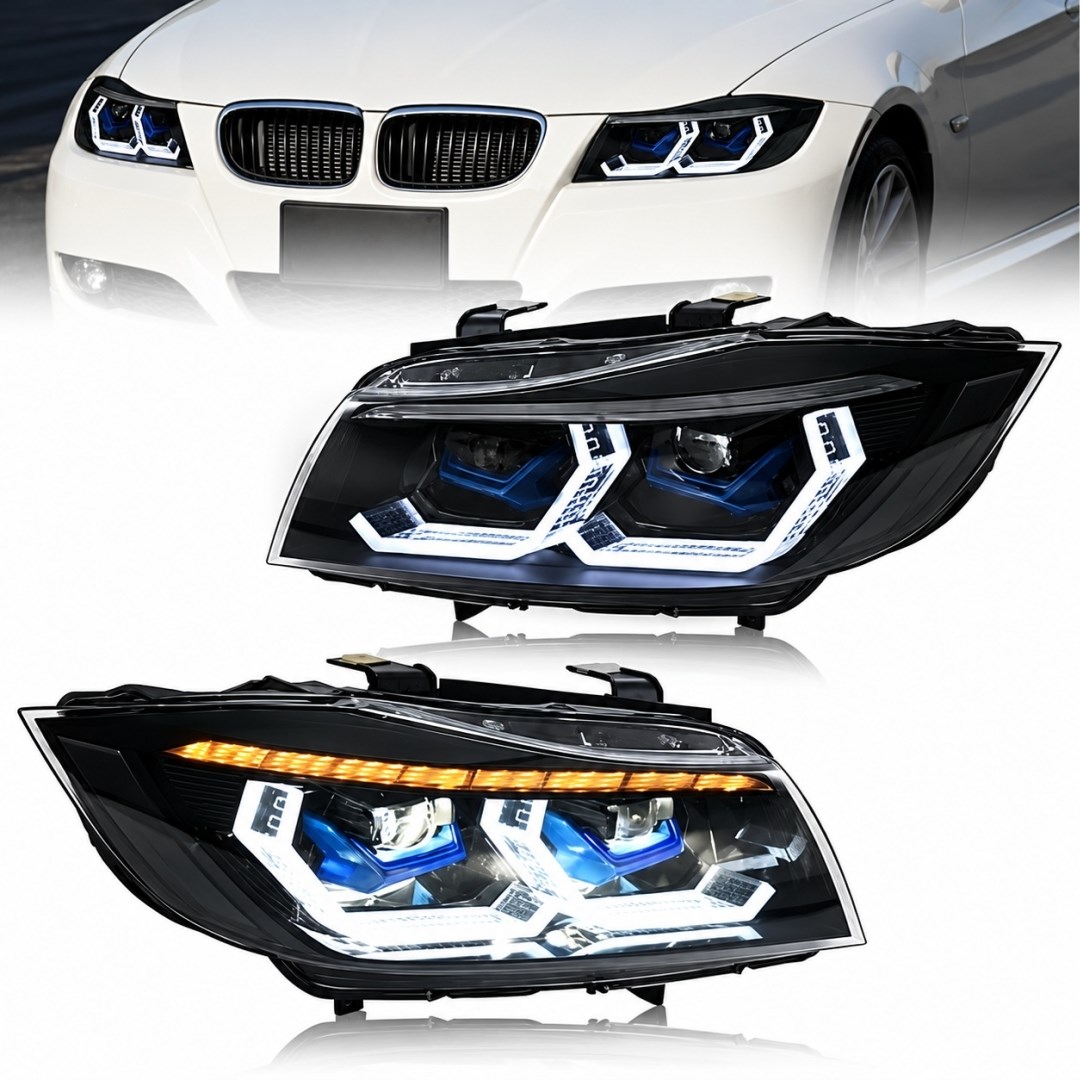 E90 3 SERİSİ MAKYAJSIZ KASA LAZER FAR (HALOJEN İÇİN2006-2009)