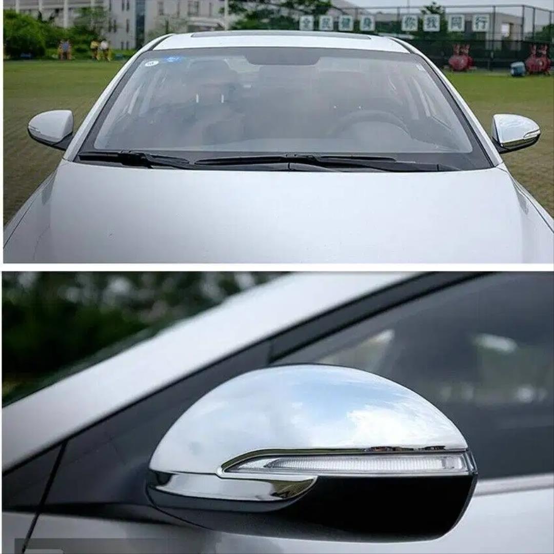ELANTRA 2016-2019 IÇIN UYUMLU AYNA KAPAGI NIKELAJ