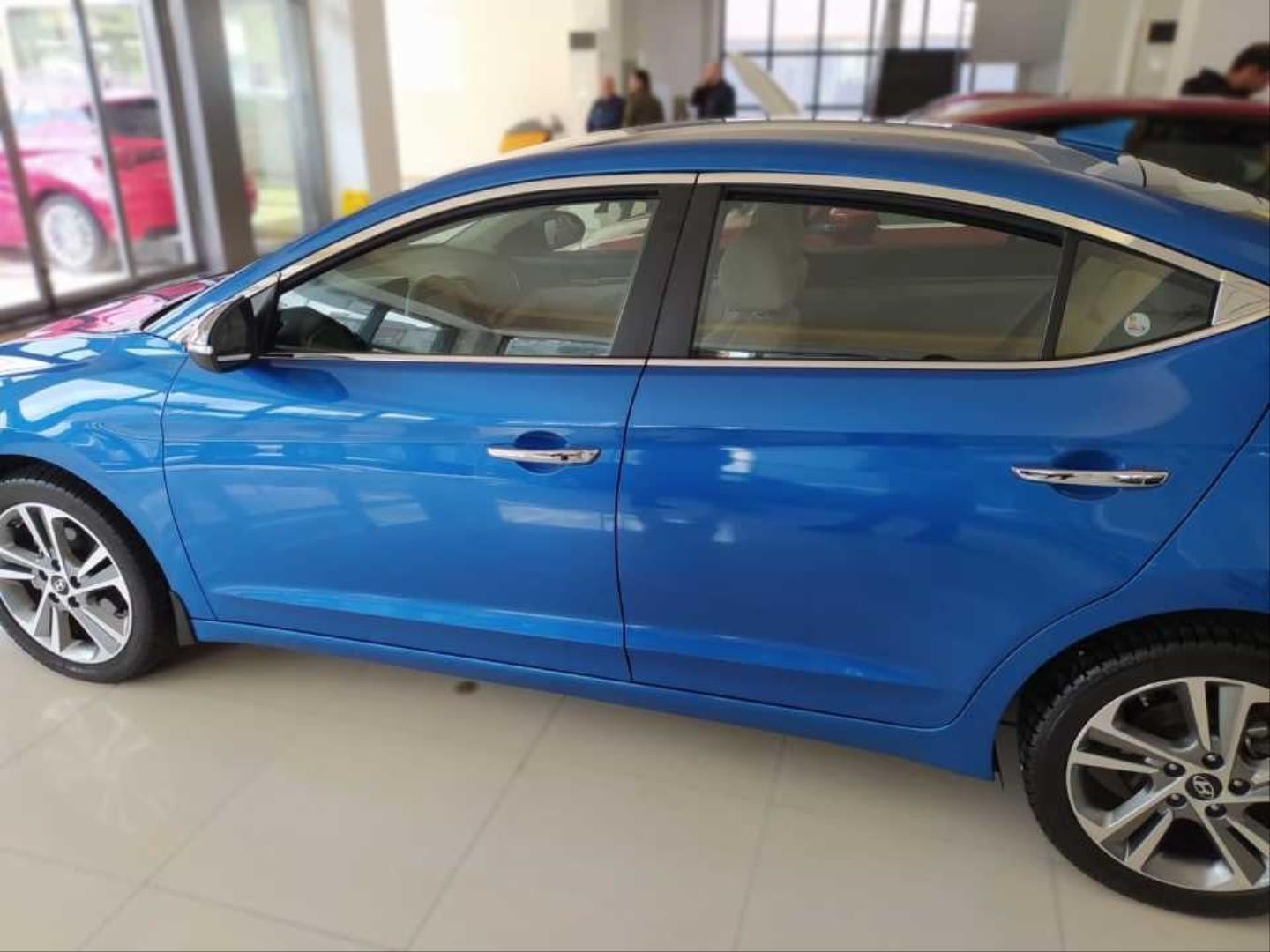 ELANTRA 2016-2019 IÇIN UYUMLU CAM ÇITASI NIKELAJ 10 PARÇA 