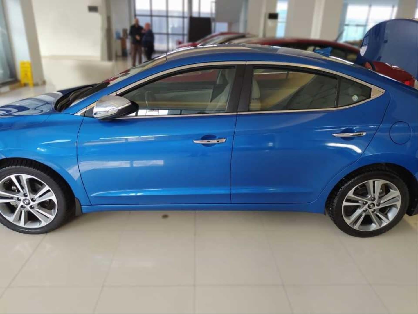 ELANTRA 2016-2019 IÇIN UYUMLU CAM ÇITASI NIKELAJ 10 PARÇA 