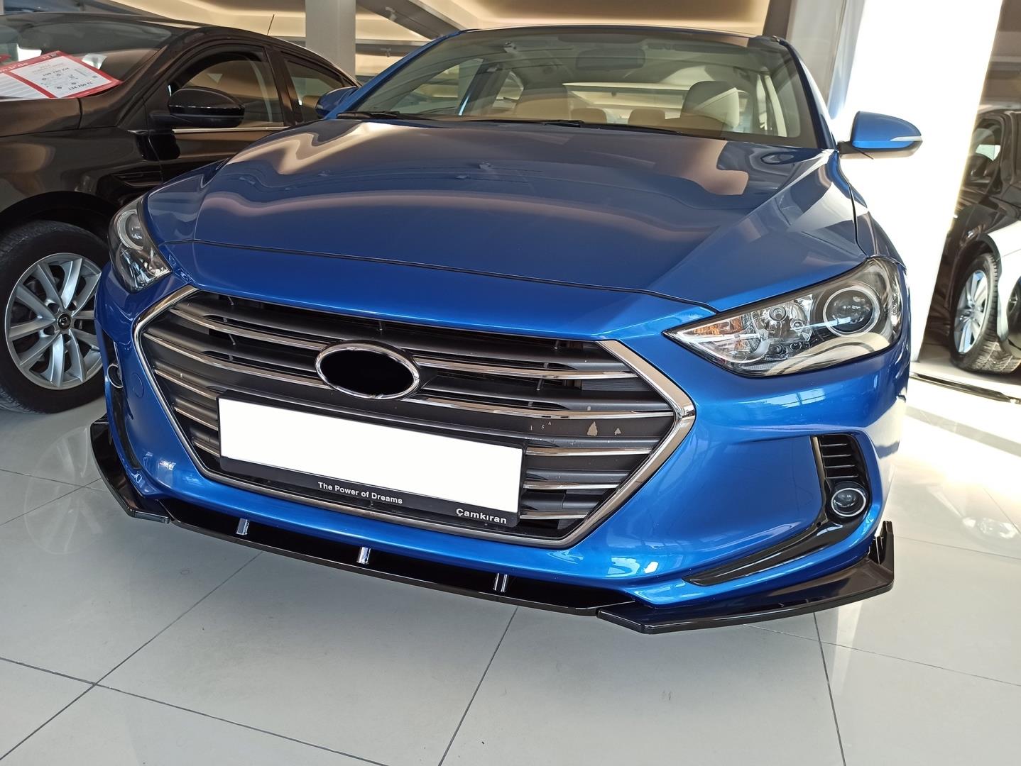 ELANTRA 2016-2019 IÇIN UYUMLU ÖN LIP KULAKLI