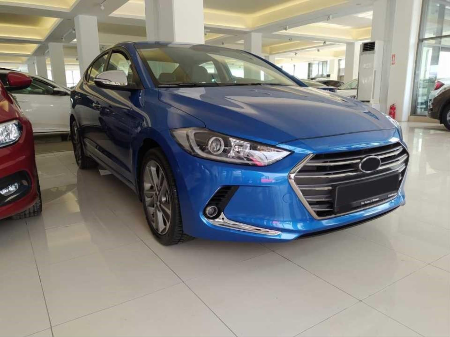 ELANTRA 2016-2019 IÇIN UYUMLU ÖN SIS ÇITASI NIKELAJ 