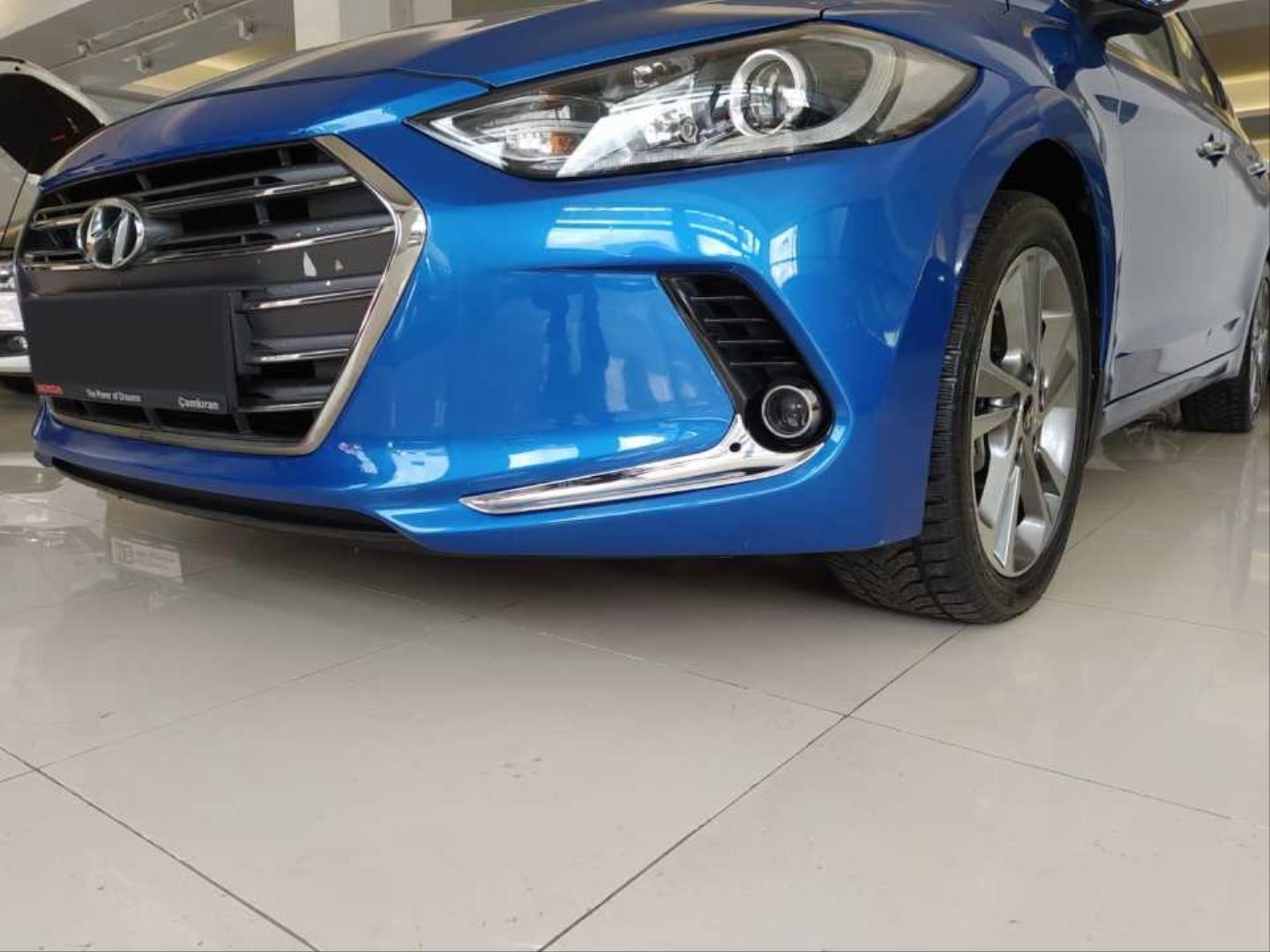 ELANTRA 2016-2019 IÇIN UYUMLU ÖN SIS ÇITASI NIKELAJ 
