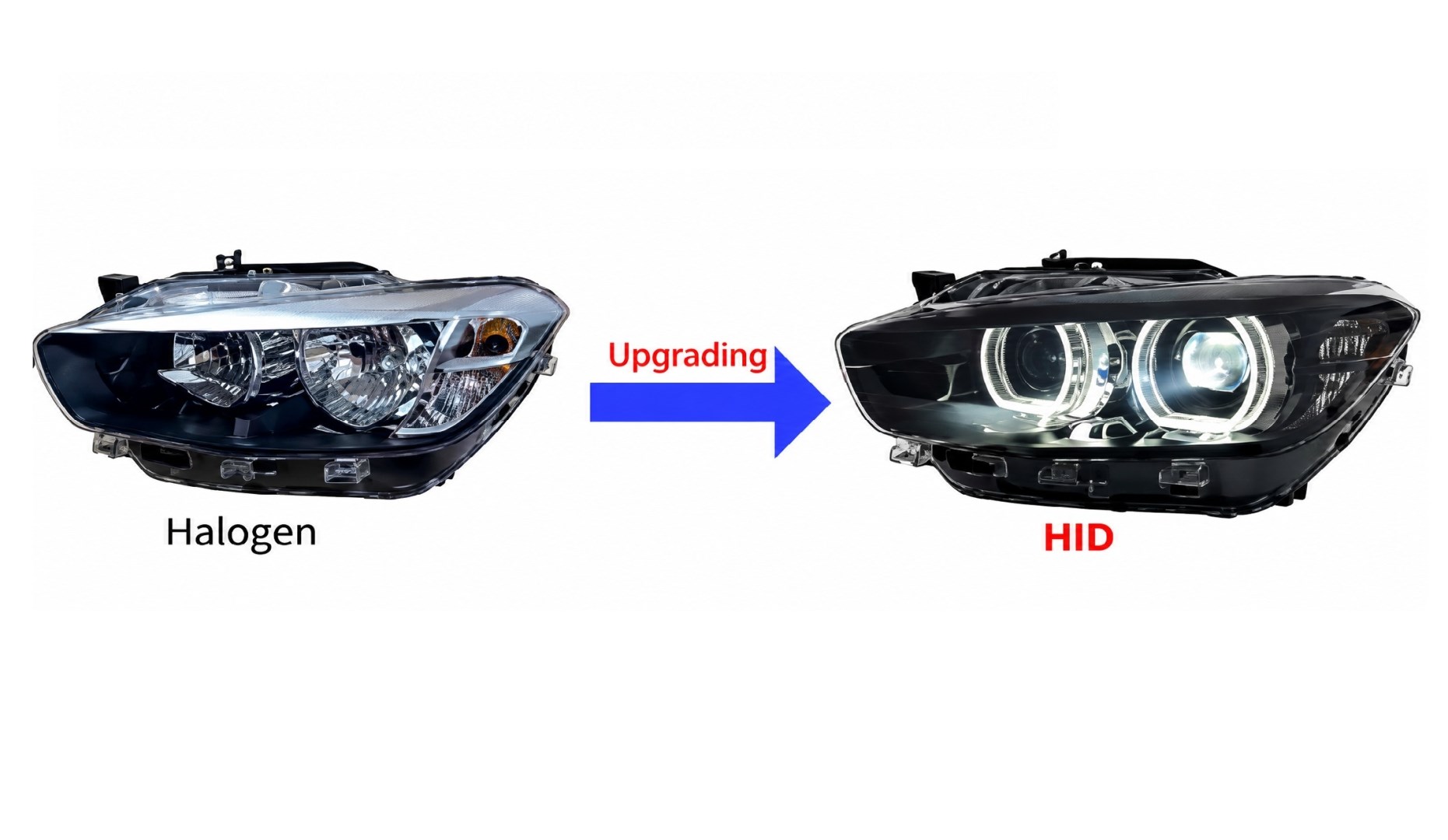 F20 1 SERİSİ 2015-2018 LED FAR (HALOJEN İÇİN)