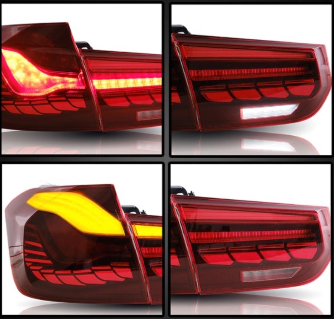 F30 3 SERISI IÇIN DRAGON LED STOP DINAMIK ANIMASYONLU - KIRMIZI 