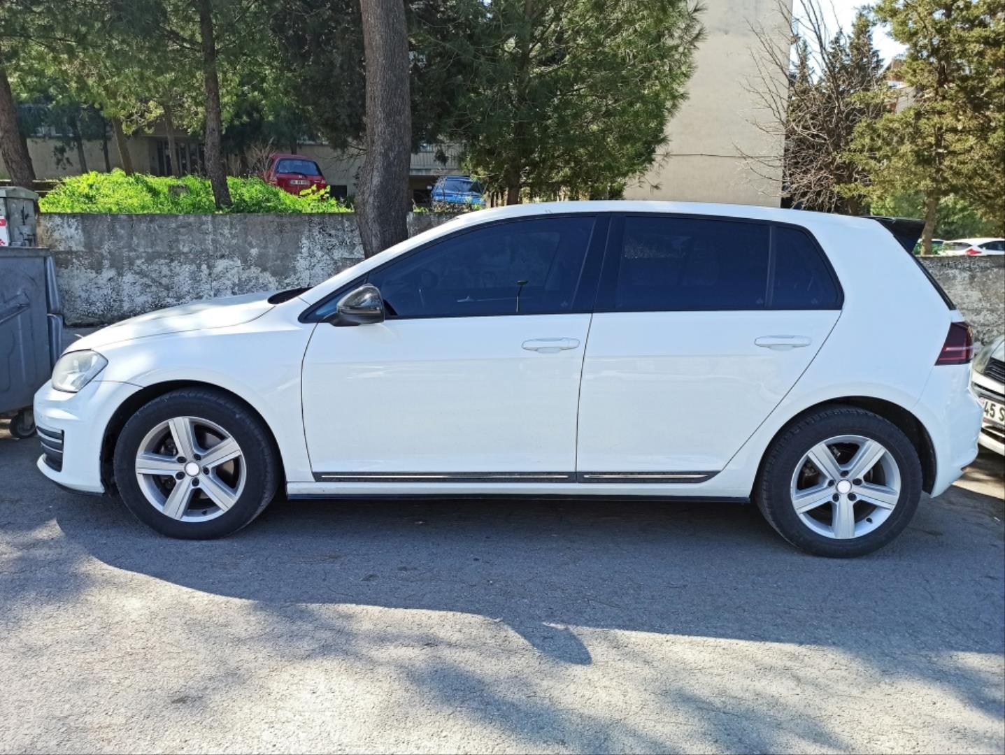 GOLF 7 - 7.5 2013-2020 IÇIN UYUMLU KAPI ÇITASI NIKELAJ 
