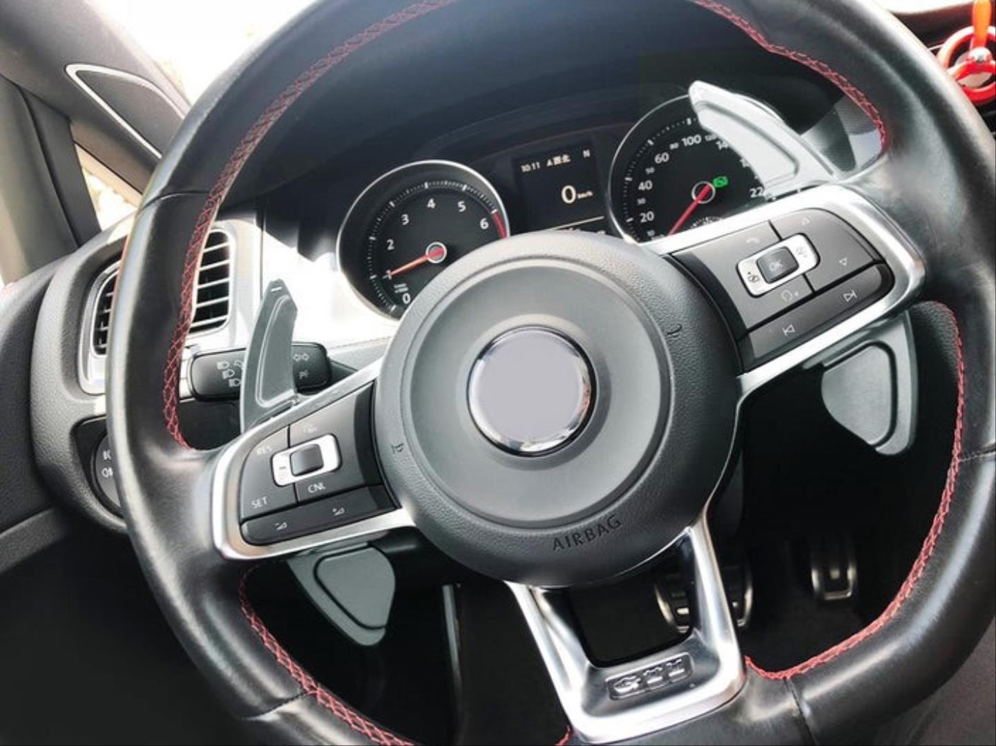 GOLF 7 & TIGUAN 2017+   IÇIN UYUMLU  PADDLE SHIFT - SILVER 