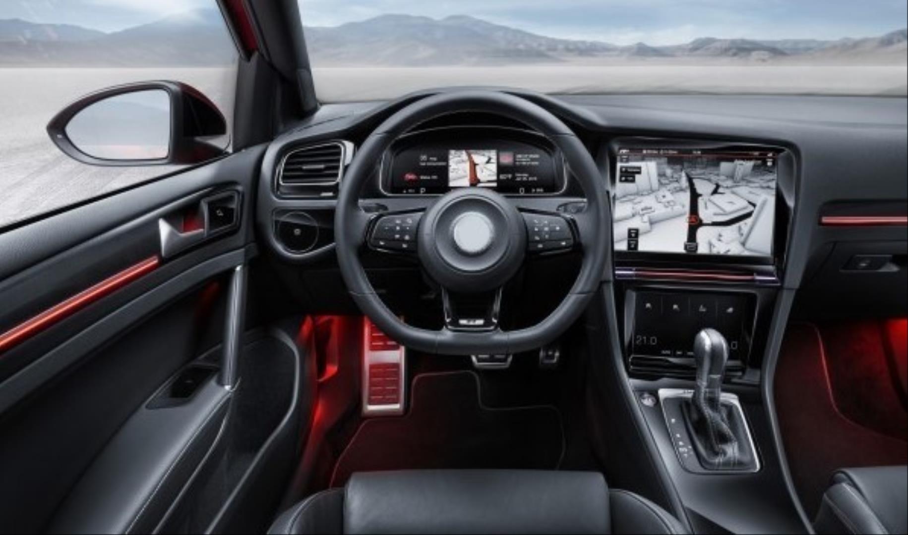 GOLF 7-7.5 IÇIN UYUMLU AMBIANS SET - 64 RENK (AYDINLATMA)   