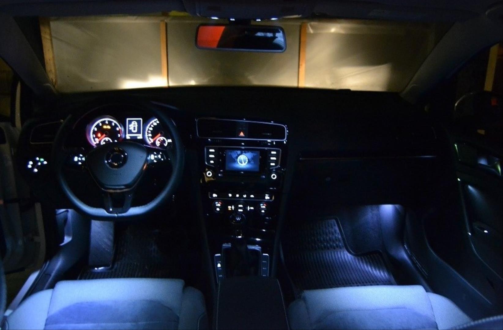GOLF 7-7.5 IÇIN UYUMLU AMBIANS SET - 64 RENK (AYDINLATMA)   
