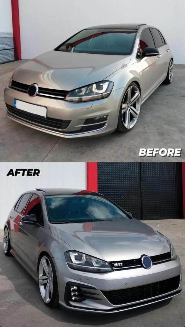 GOLF 7 IÇIN GOLF 7,5 GTI ÖN TAMPON & PANJUR SETI