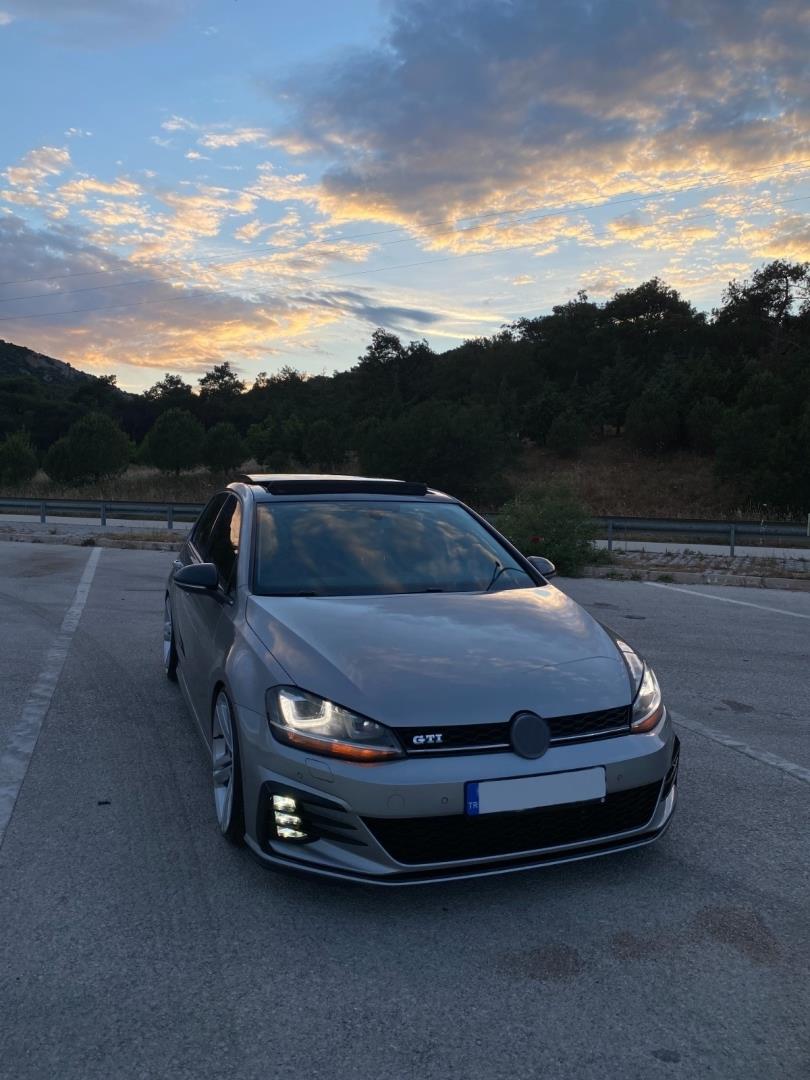 GOLF 7 IÇIN GOLF 7,5 GTI ÖN TAMPON & PANJUR SETI