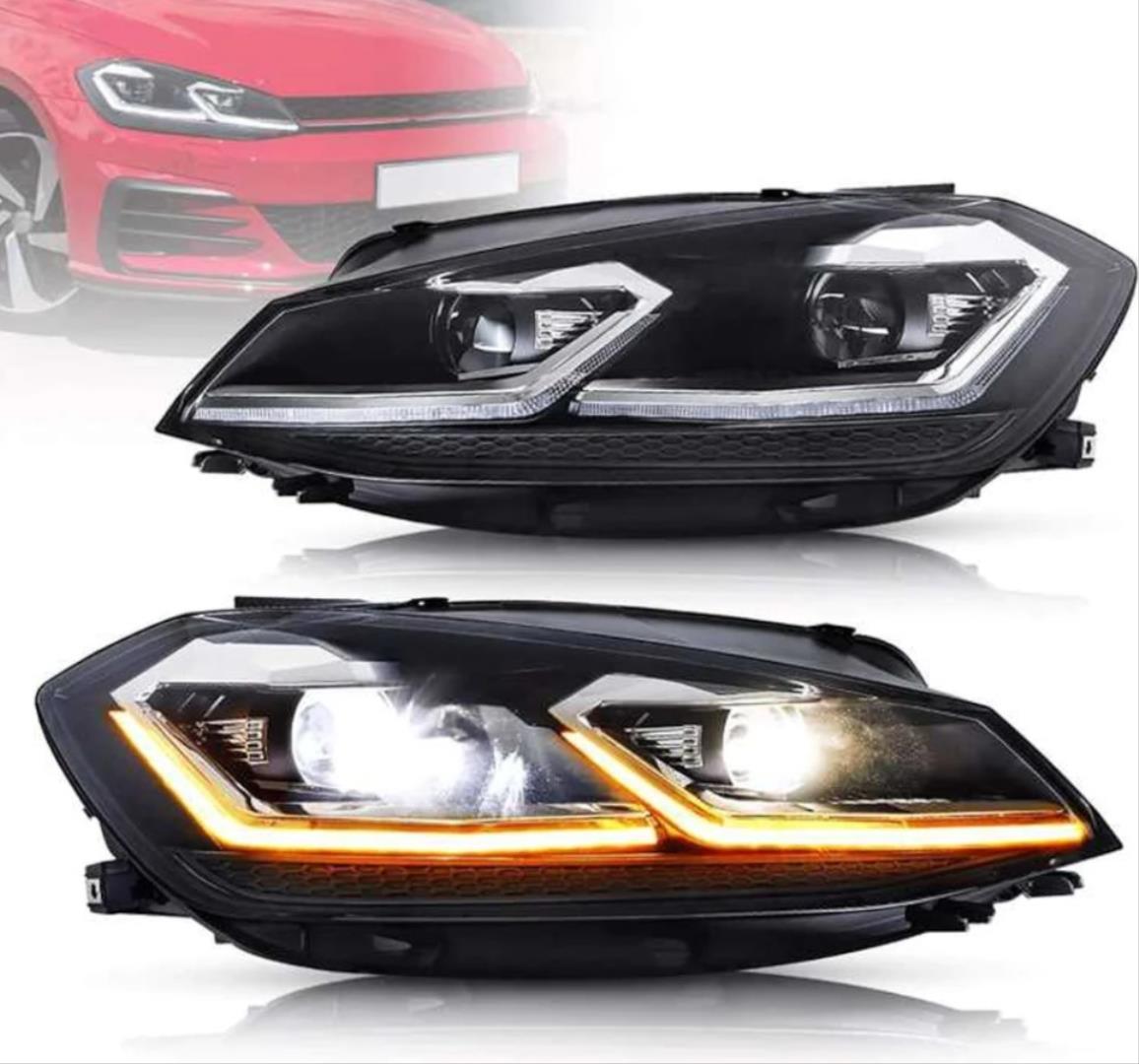 GOLF 7.5 IÇIN UYUMLU J FAR SILVER FULL LED 