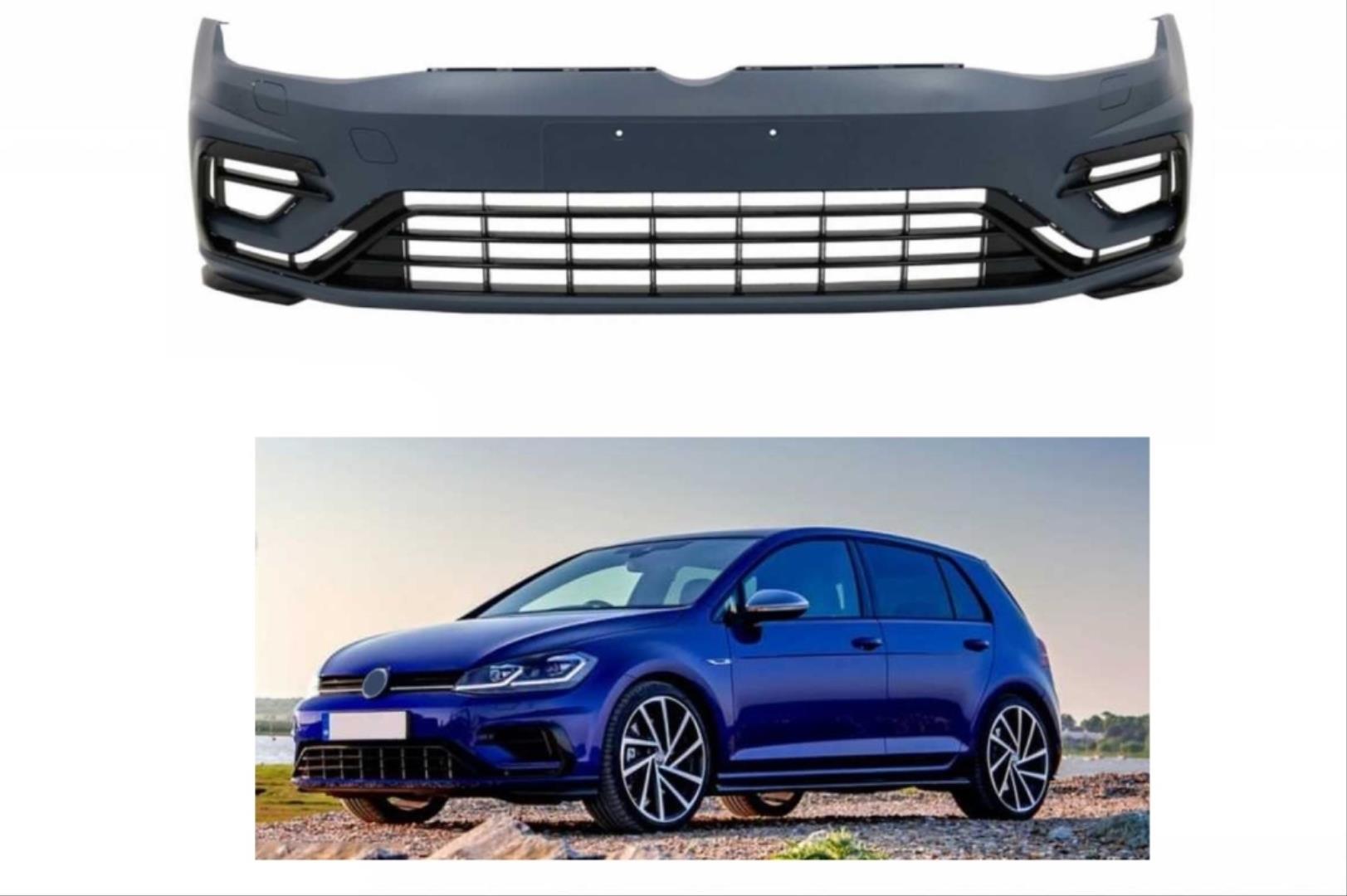 GOLF 7.5 IÇIN UYUMLU 'R' ÖN TAMPON + PANJUR 'R'