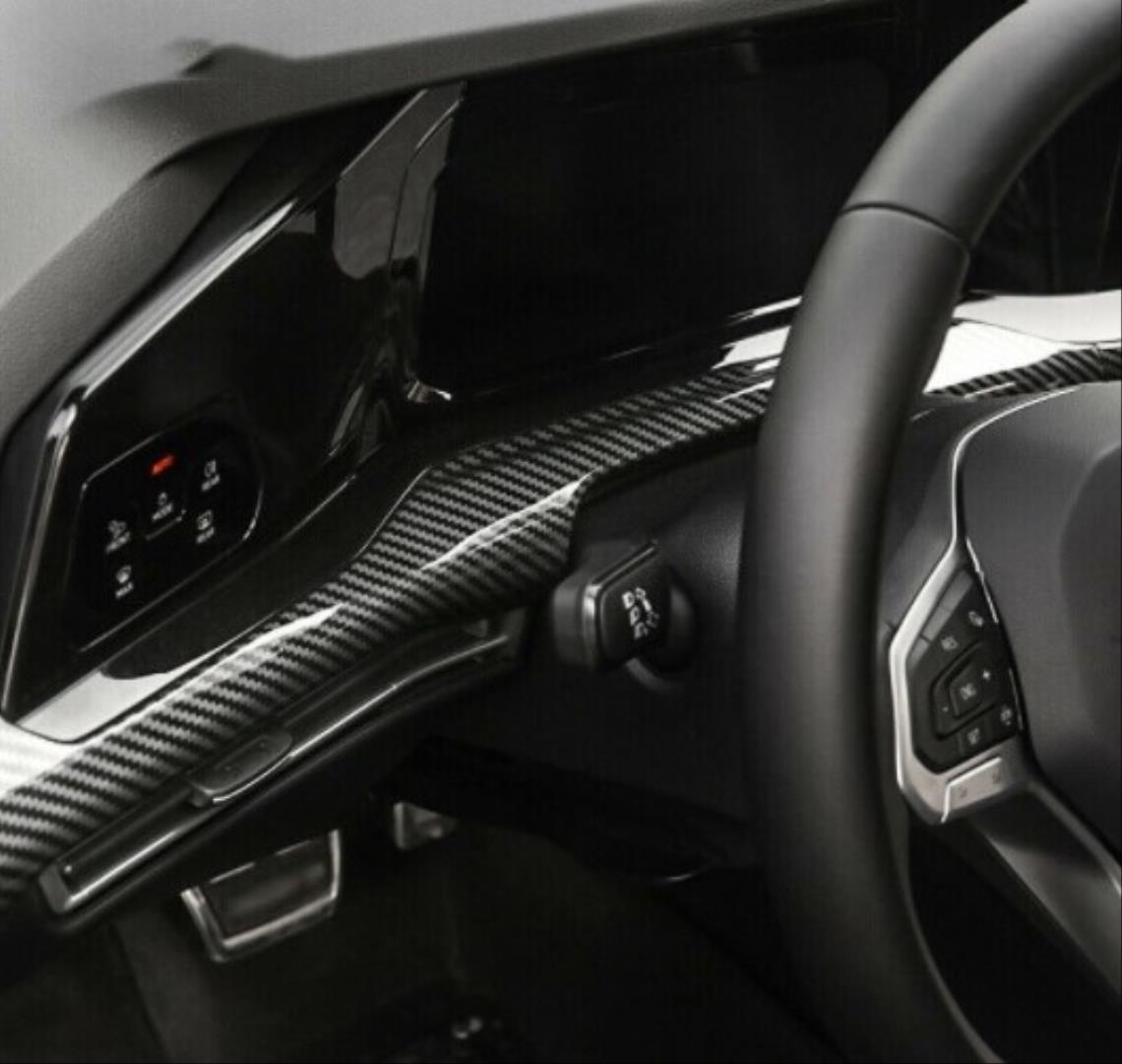 GOLF 8 IÇIN UYUMLU GOGUSLUK KAPLAMA KARBON