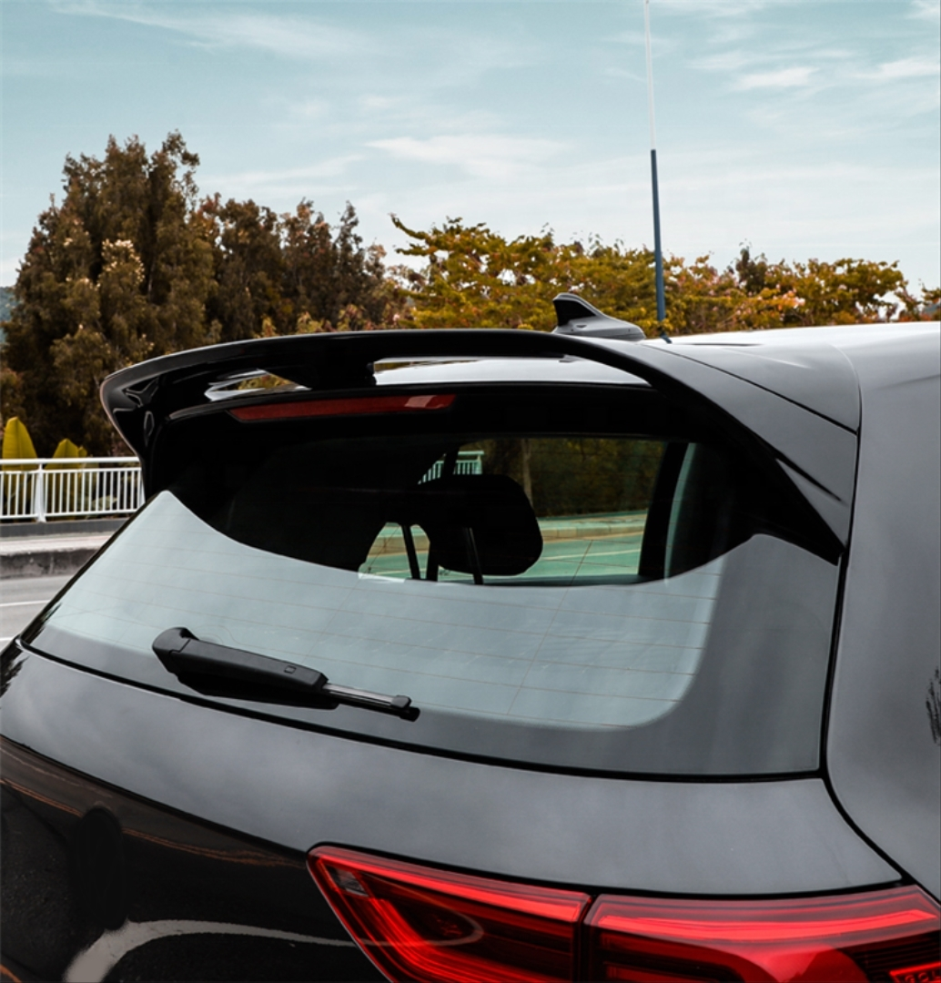 GOLF 8 IÇIN UYUMLU OETTINGER SPOILER- PIANO BLACK (PARLAK SIYAH)