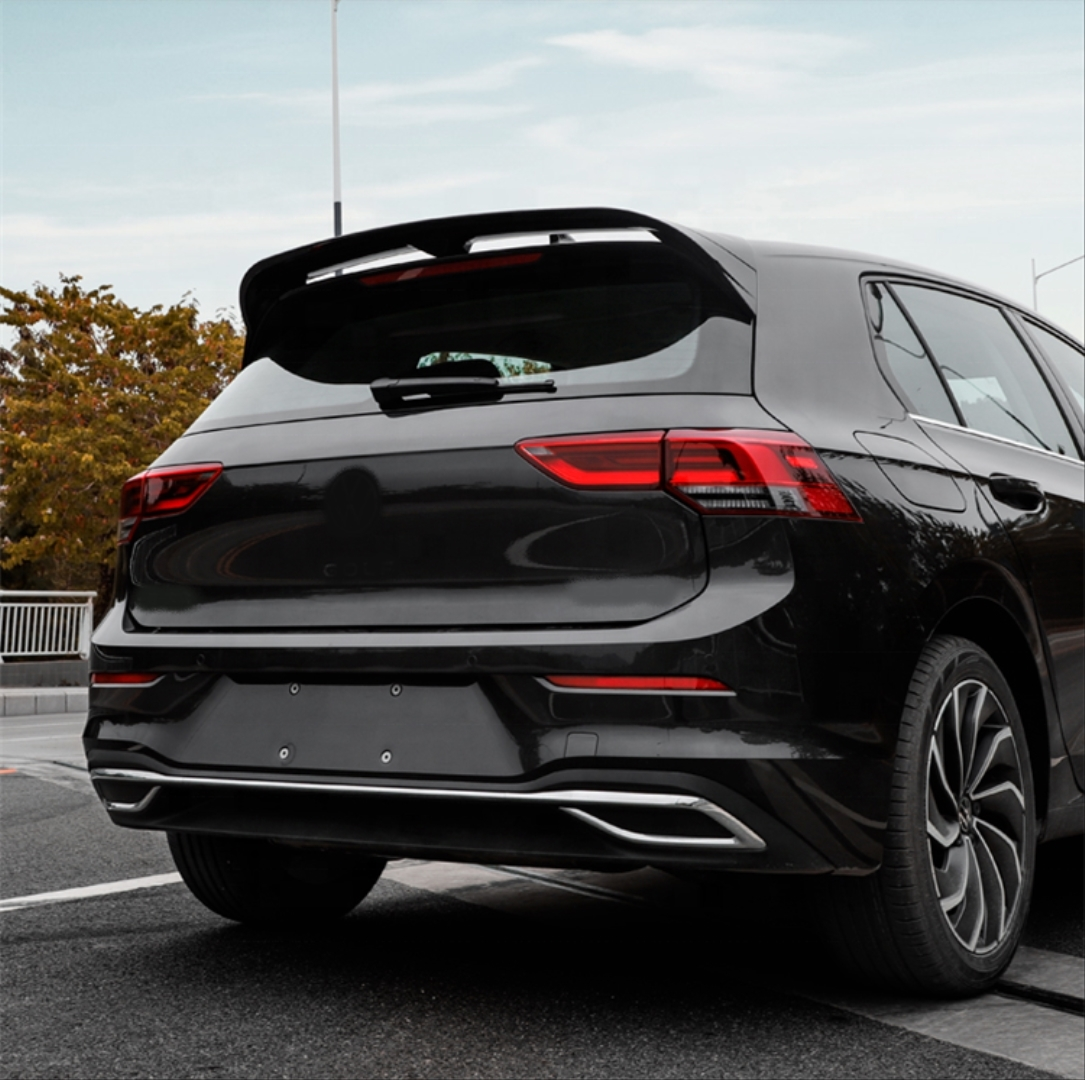 GOLF 8 IÇIN UYUMLU OETTINGER SPOILER- PIANO BLACK (PARLAK SIYAH)
