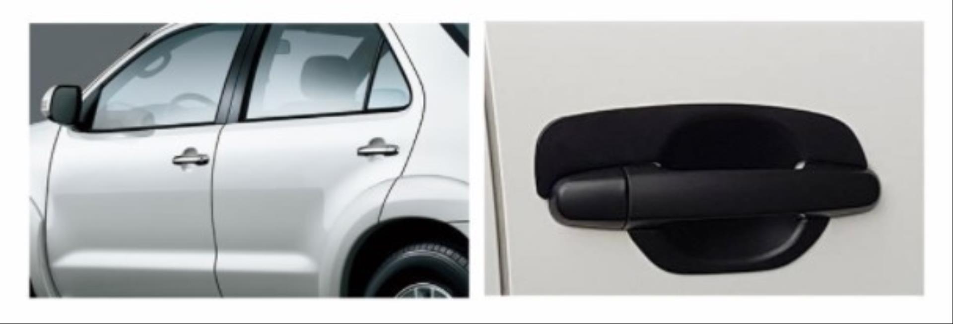 HILUX VIGO 2012-2015 IÇIN UYUMLU KAPI KOLU KAPLAMA SIYAH 