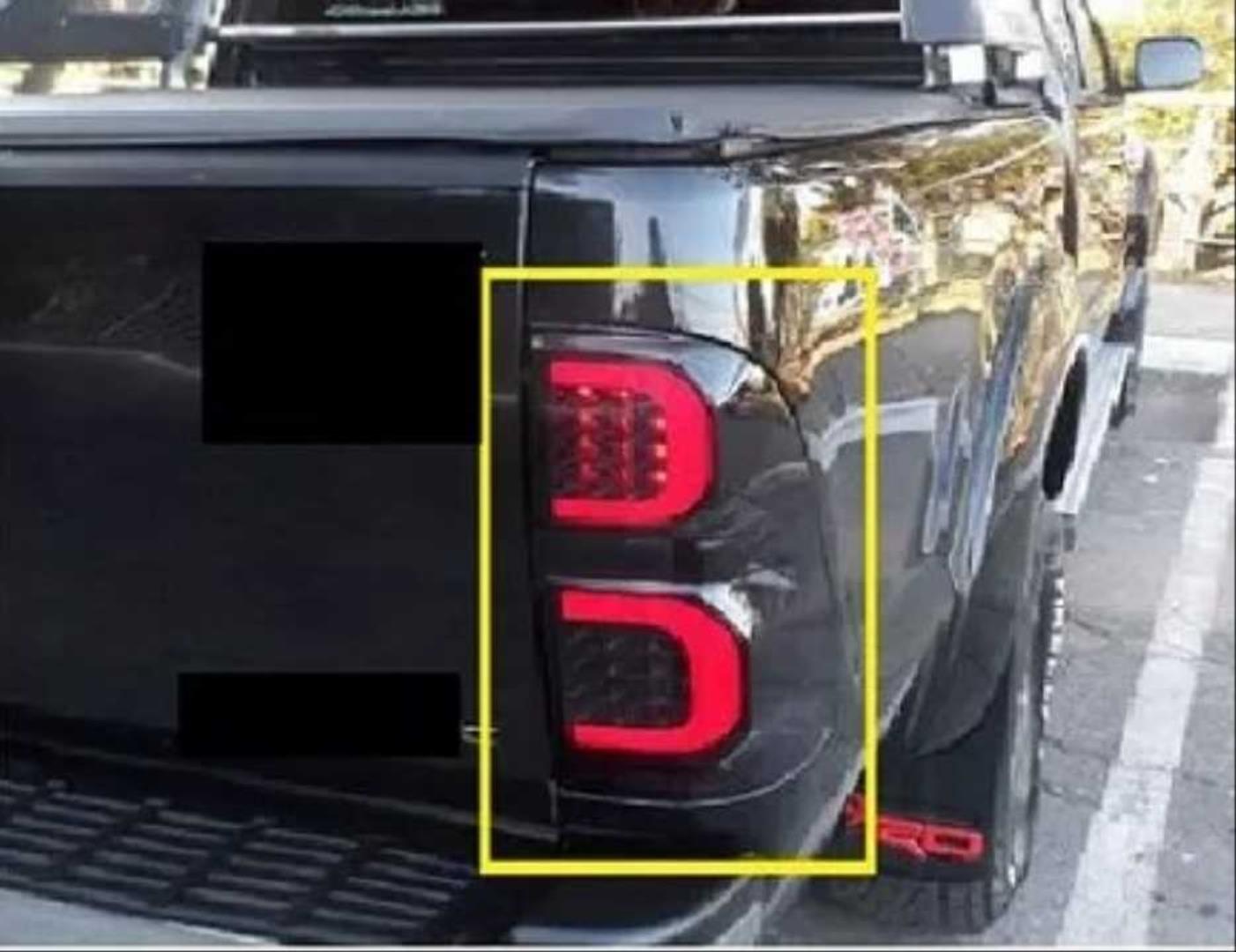 HILUX VIGO (2012-2015) IÇIN UYUMLU SMOKE LED STOP - DIZAYN B