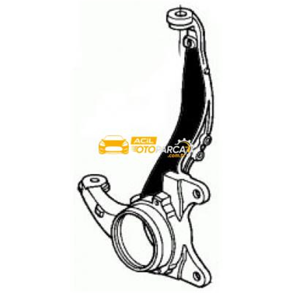 Honda Ci̇vi̇c 1,6Si̇ Ön Aks Taşiyici Sol 1992-1995