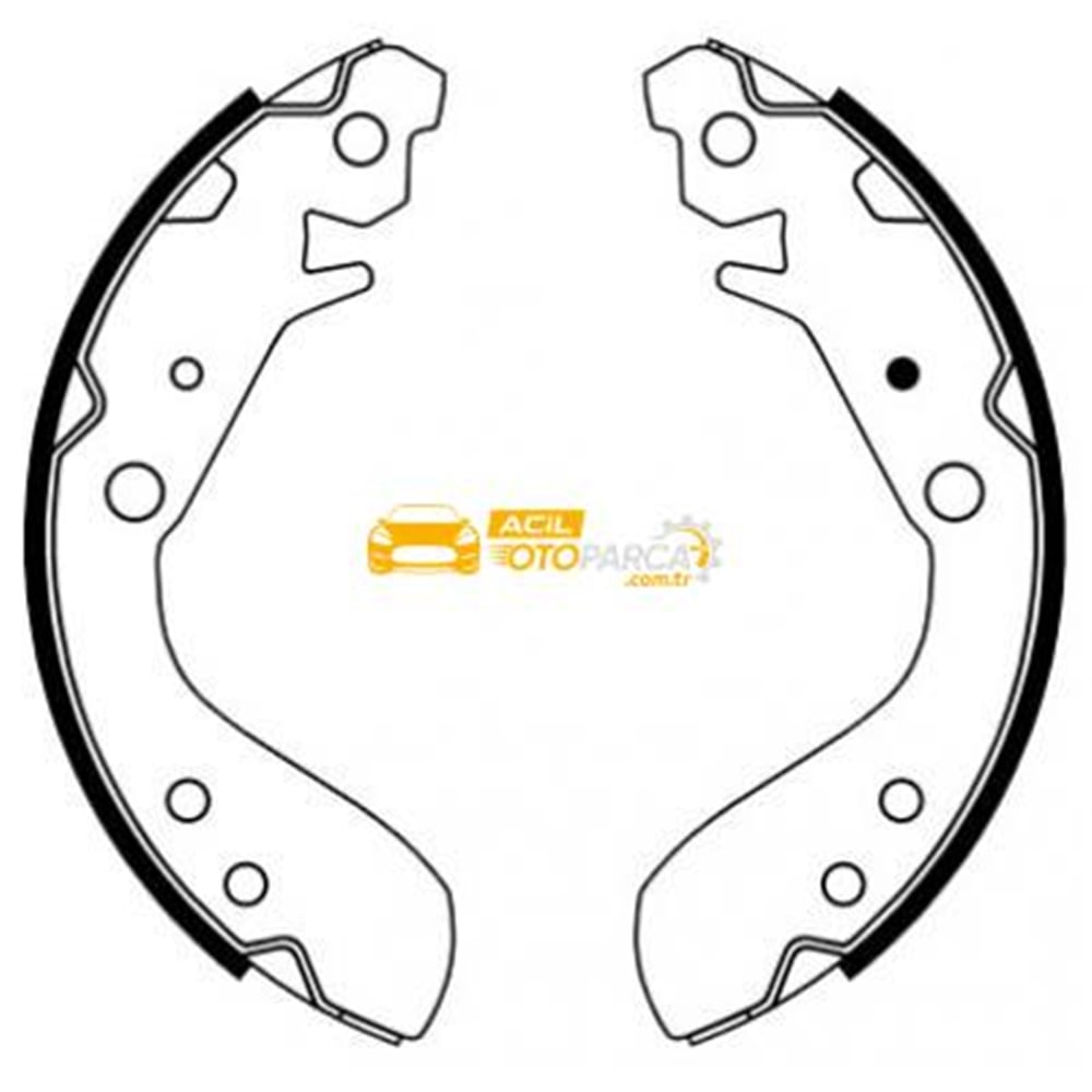 Honda Jazz Arka Fren Balatasi Takim 2001-2008
