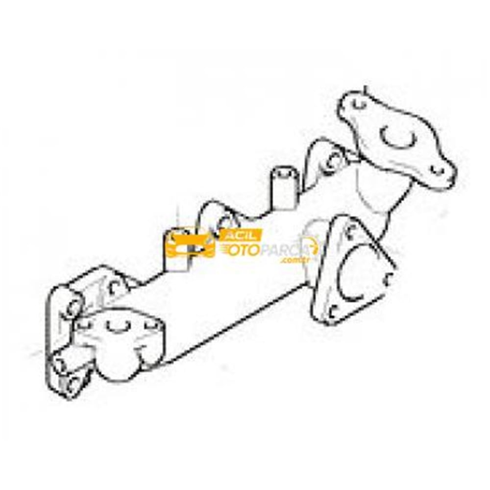 Hyundai Accent 1,5Cc Mani̇fold Eksoz 2003-2006